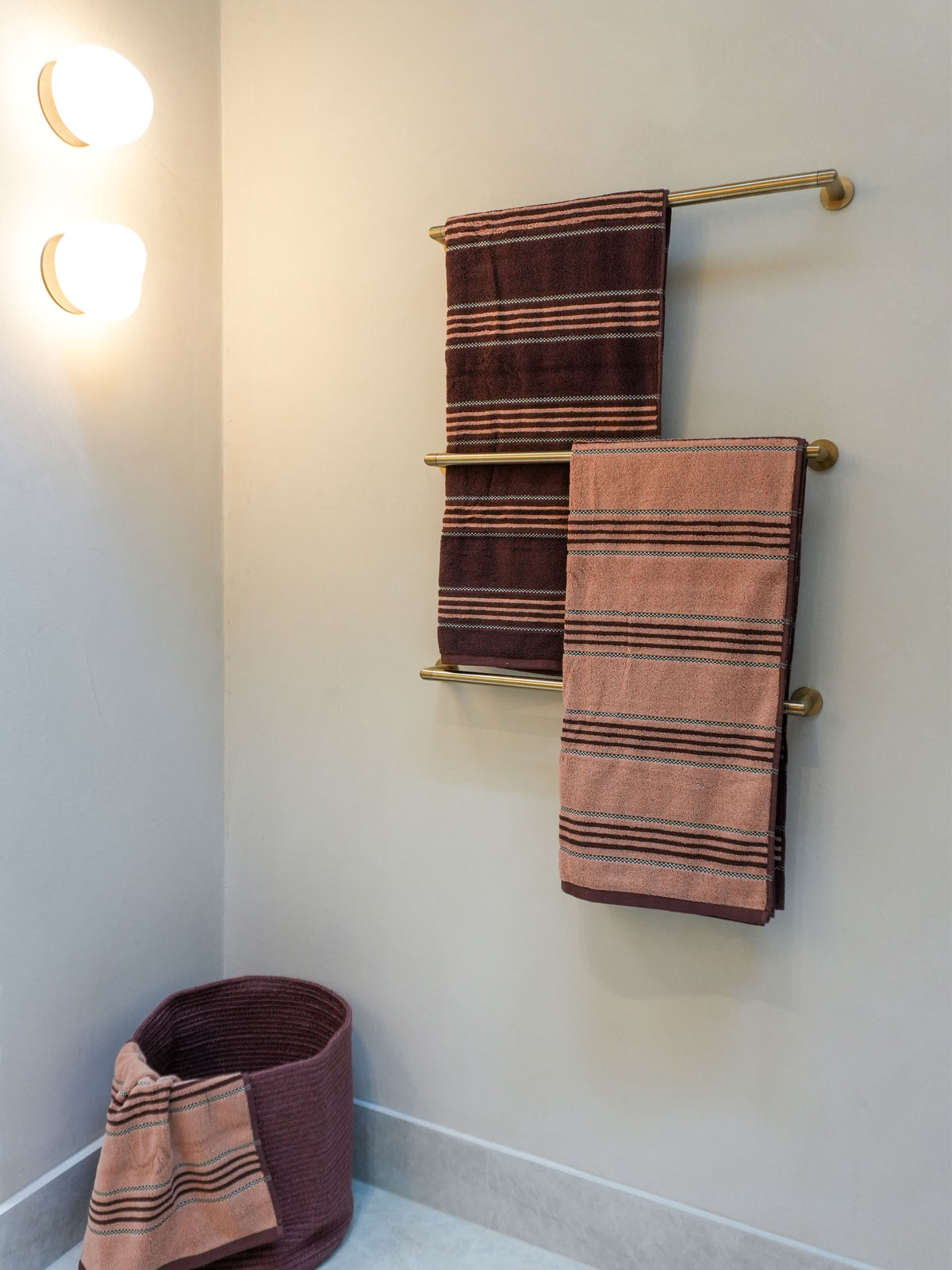 Payton Plum 4-Piece Towel Pack