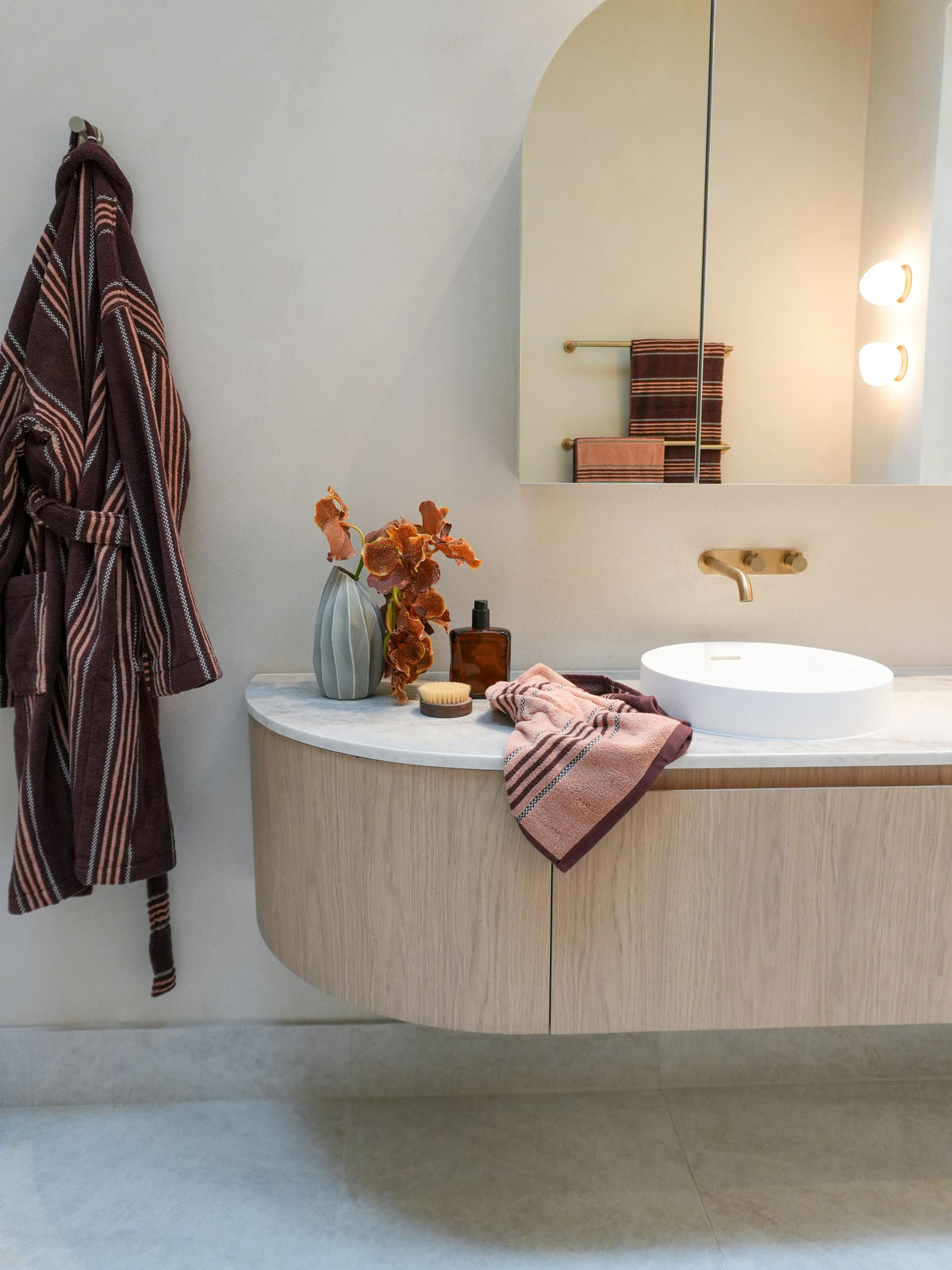 Payton Plum 4-Piece Towel Pack