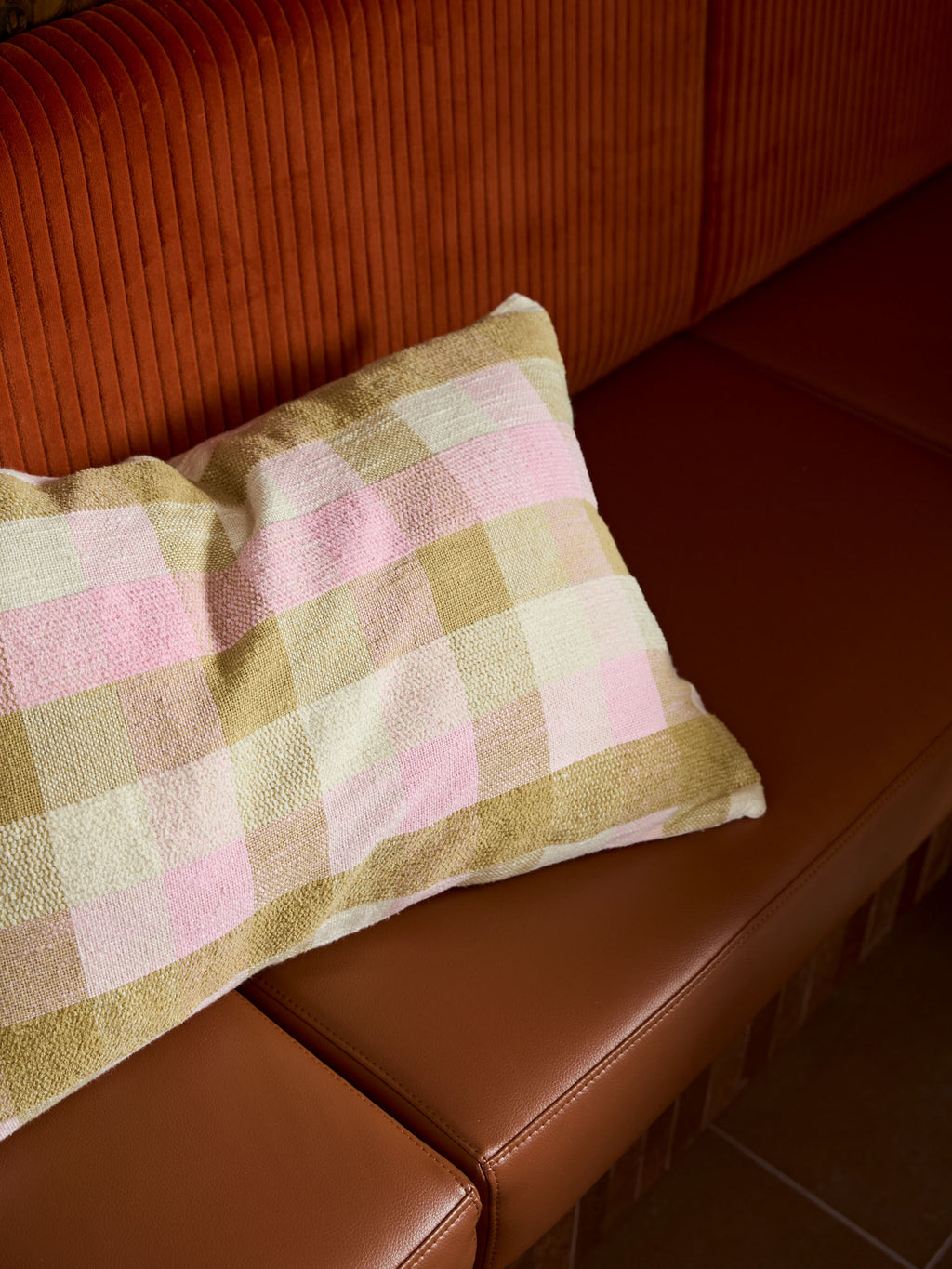 Bordeaux Peony Cushion 40x60cm