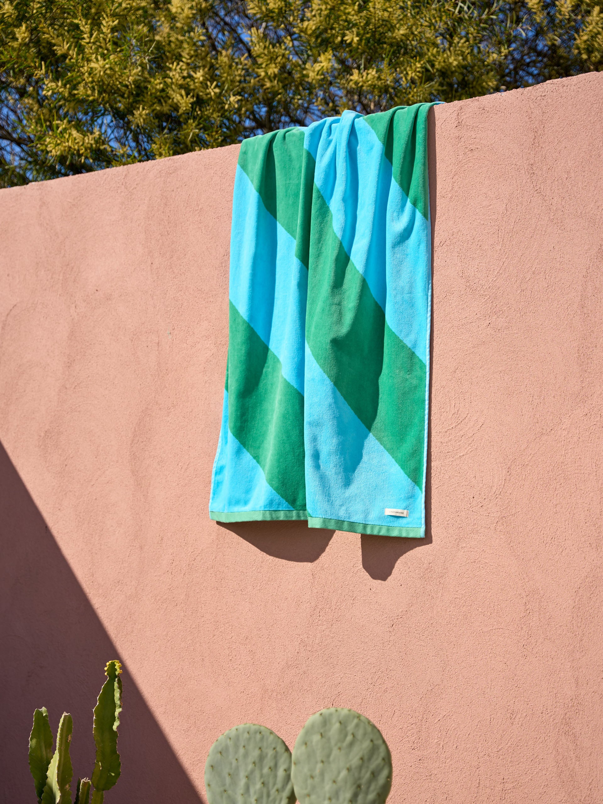 Viva Spearmint Beach Towel