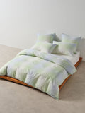 Sunrise Check Clearwater Quilt Cover Set