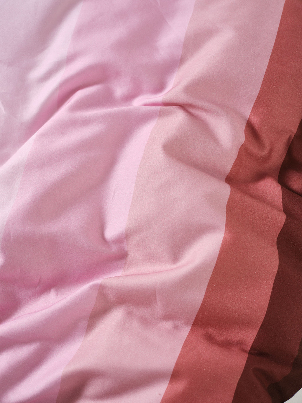 Sunrise Stripe Bubblegum Quilt Cover Set