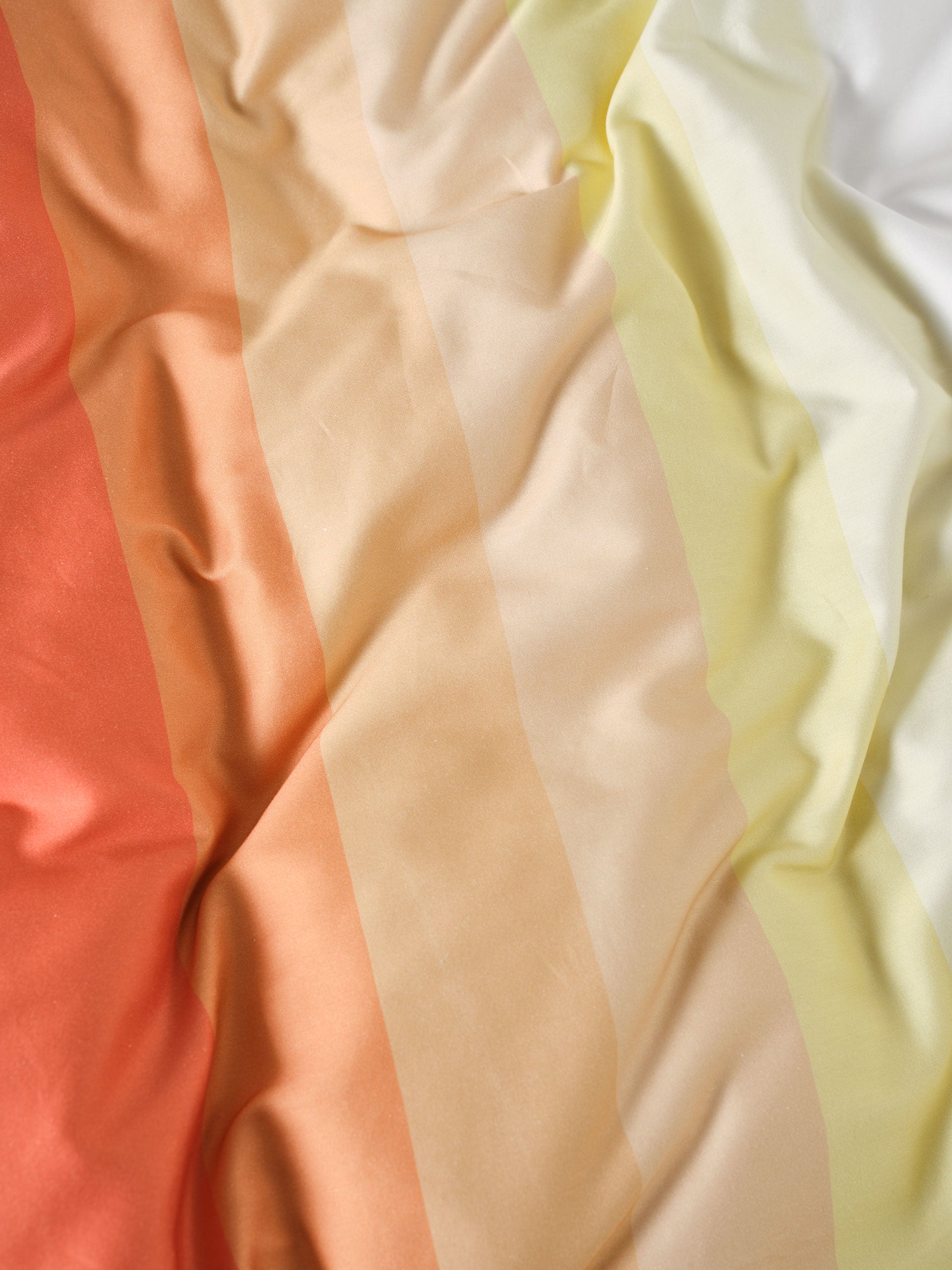 Sunrise Stripe Bubblegum Quilt Cover Set