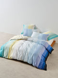 Sunrise Stripe Clearwater Quilt Cover Set