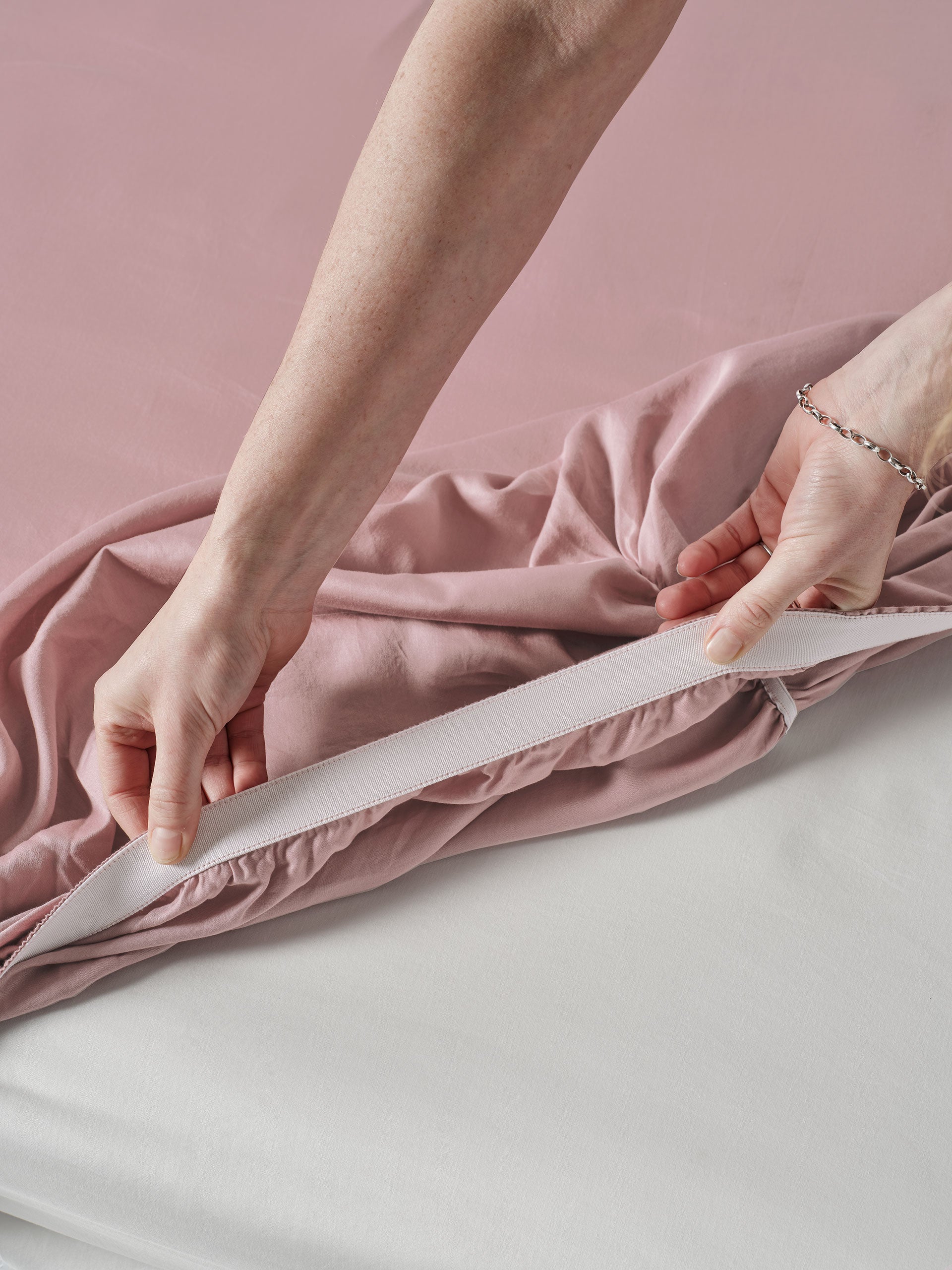 Surf Wash Dusty Rose Sheet Set