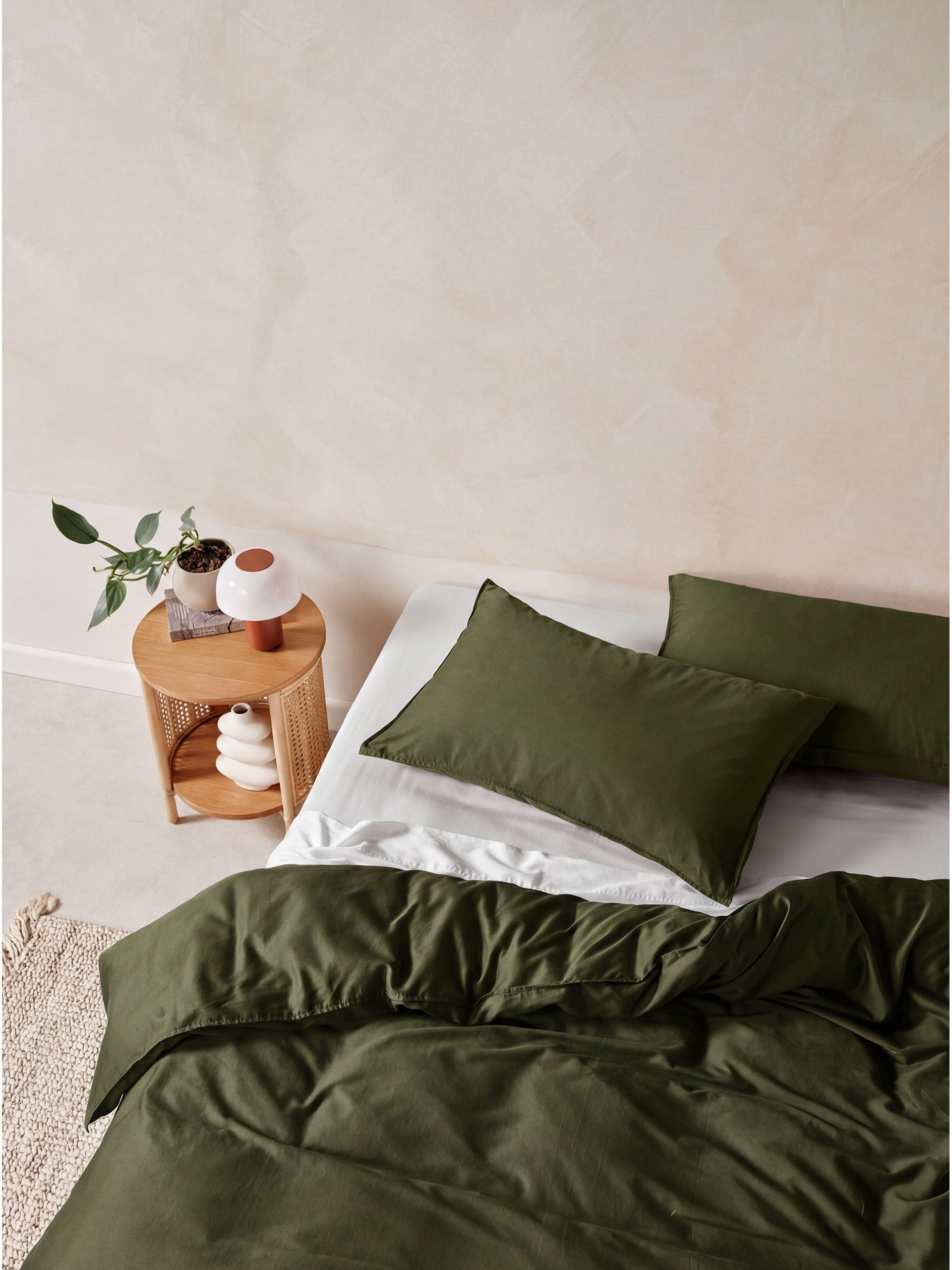 Surf Wash Fern Quilt Cover Set