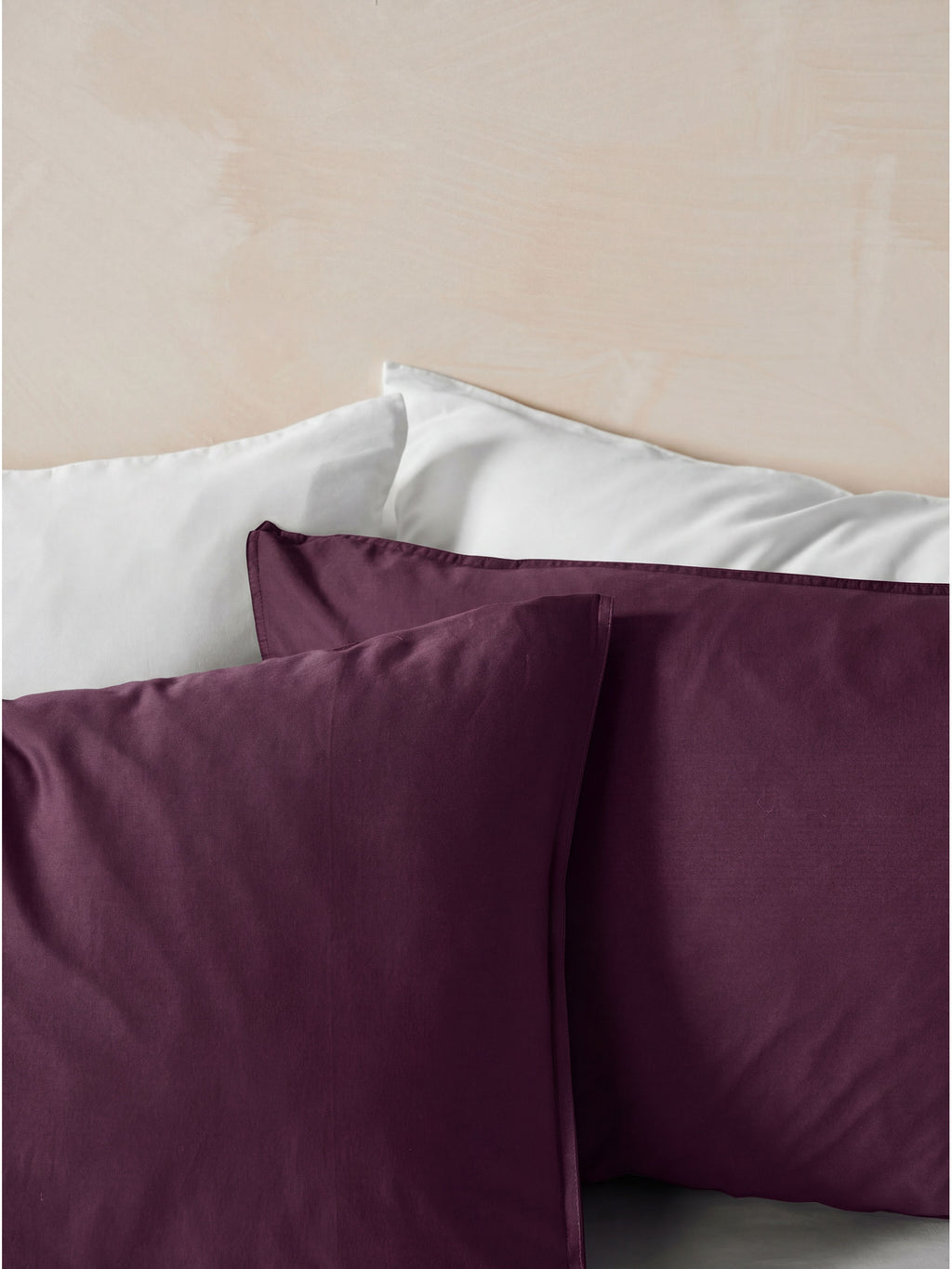 Surf Wash Plum Quilt Cover Set