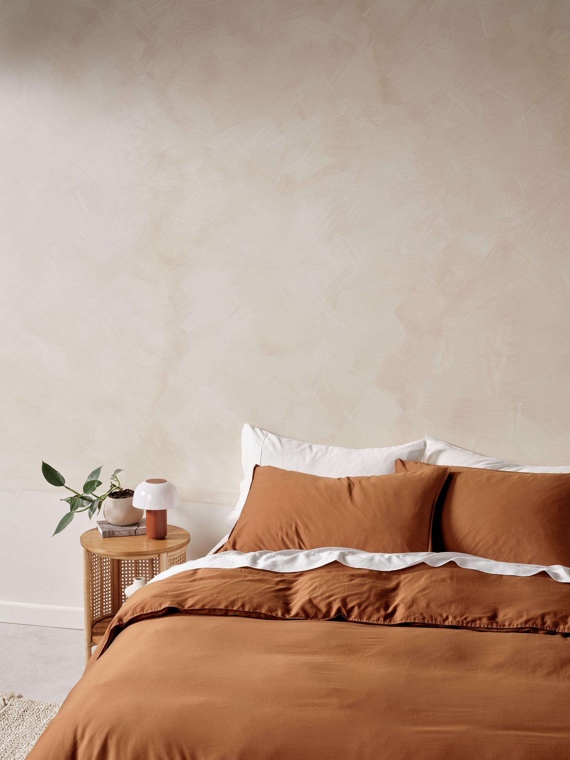 Surf Wash Rust Quilt Cover Set