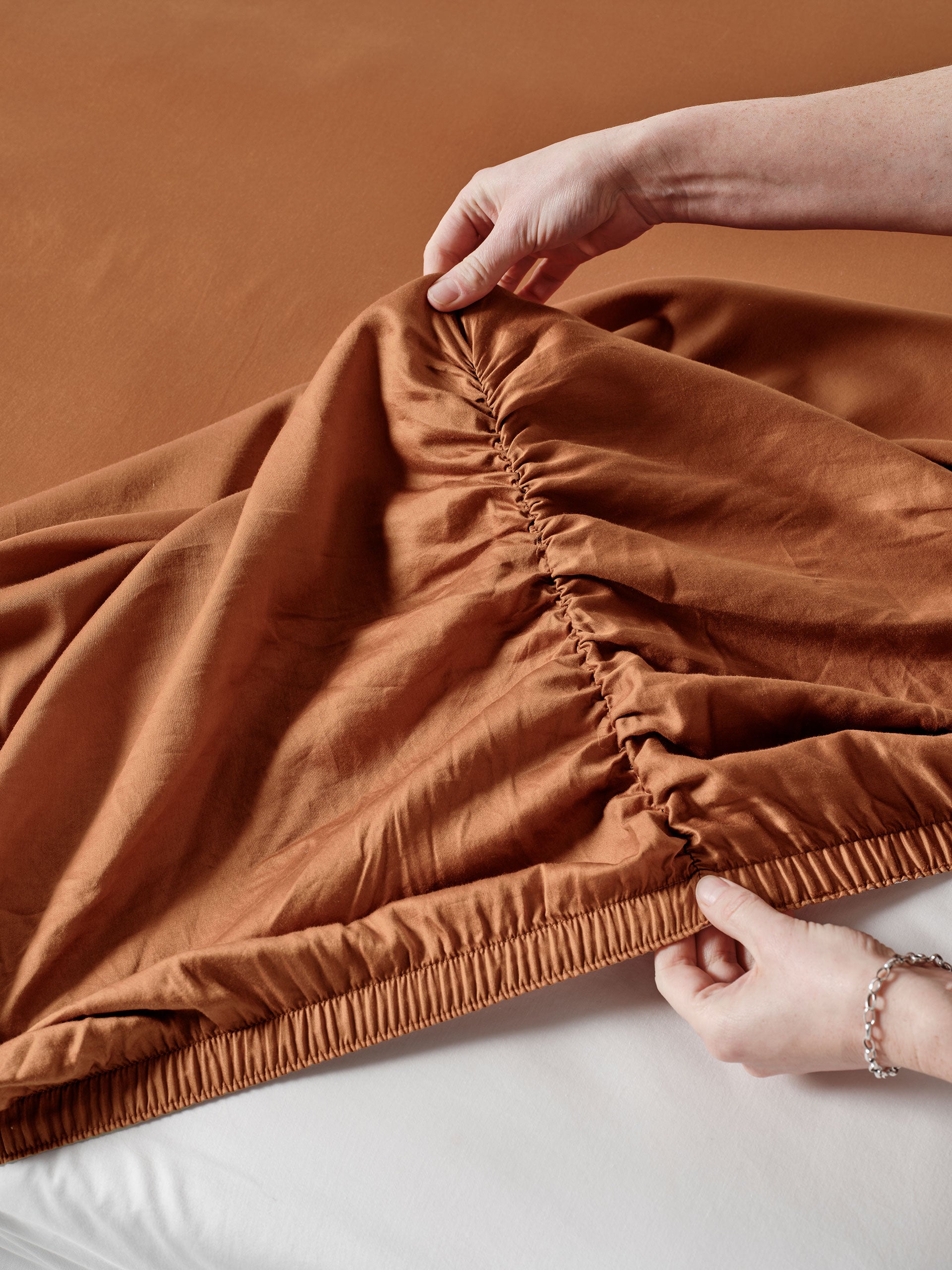 Surf Wash Rust Sheet Set