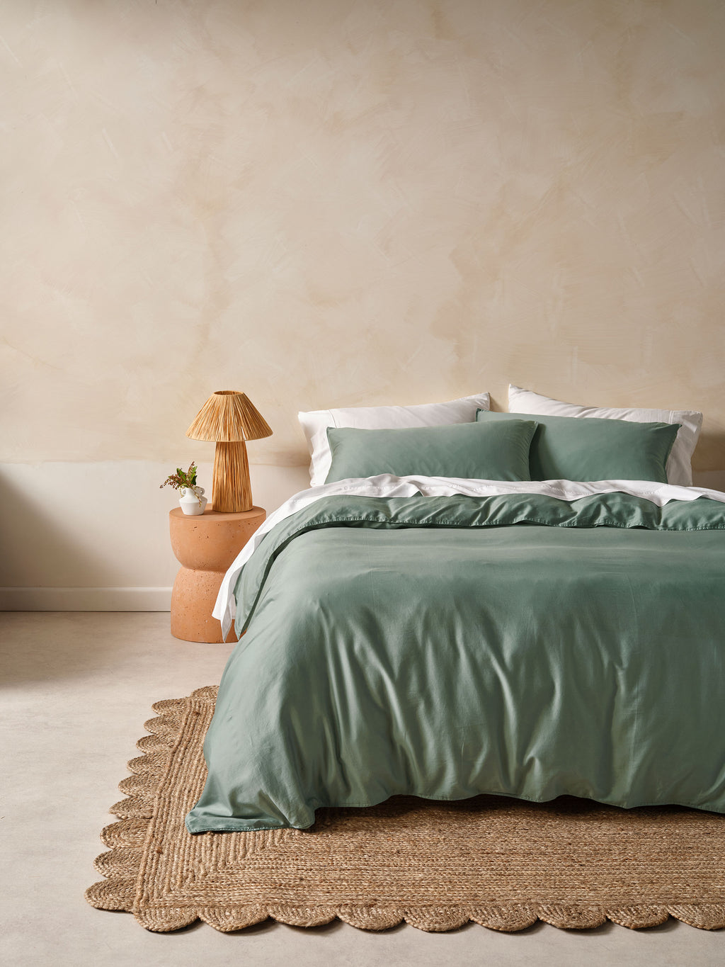 Surf Wash Seafoam Quilt Cover Set