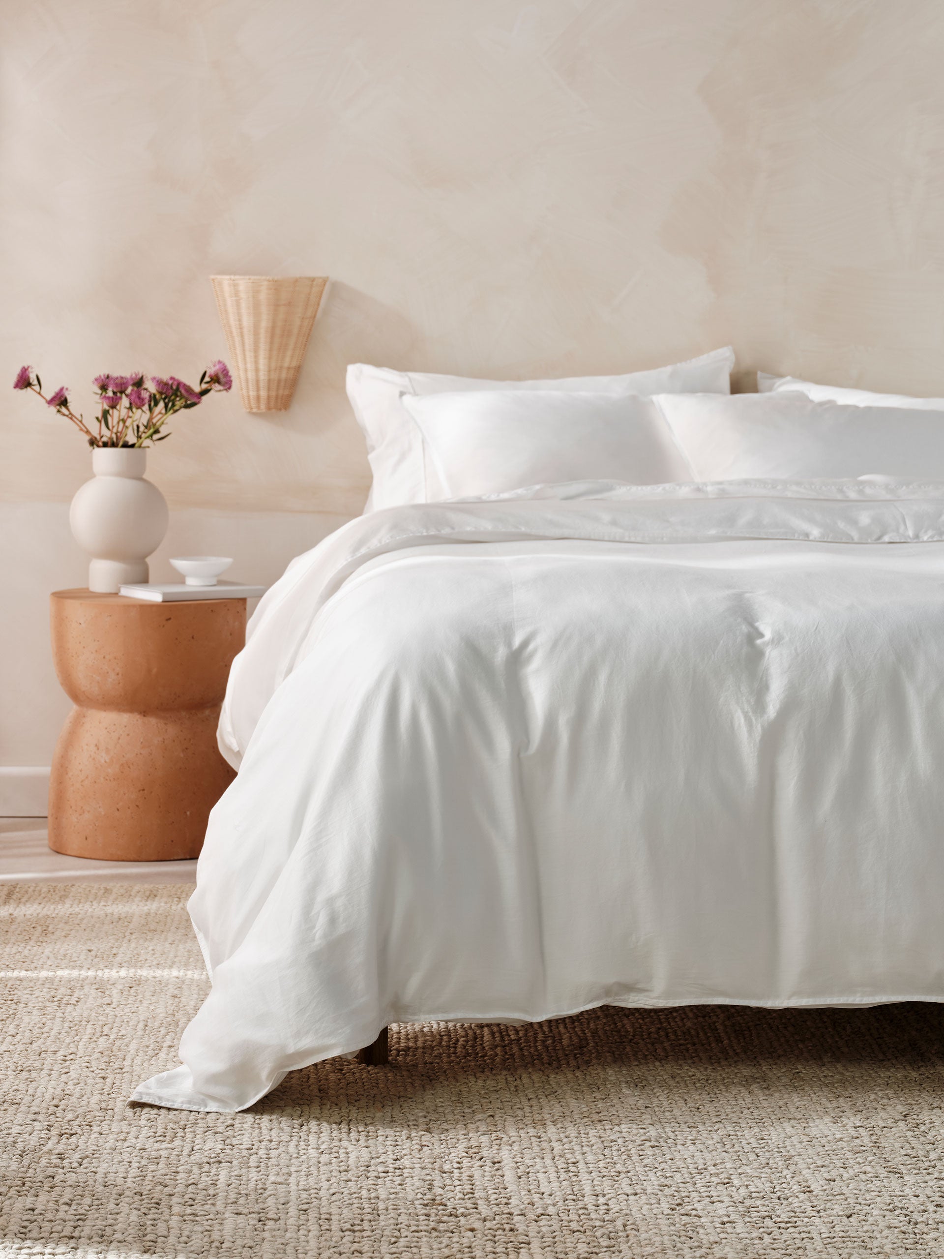 Surf Wash White Quilt Cover Set