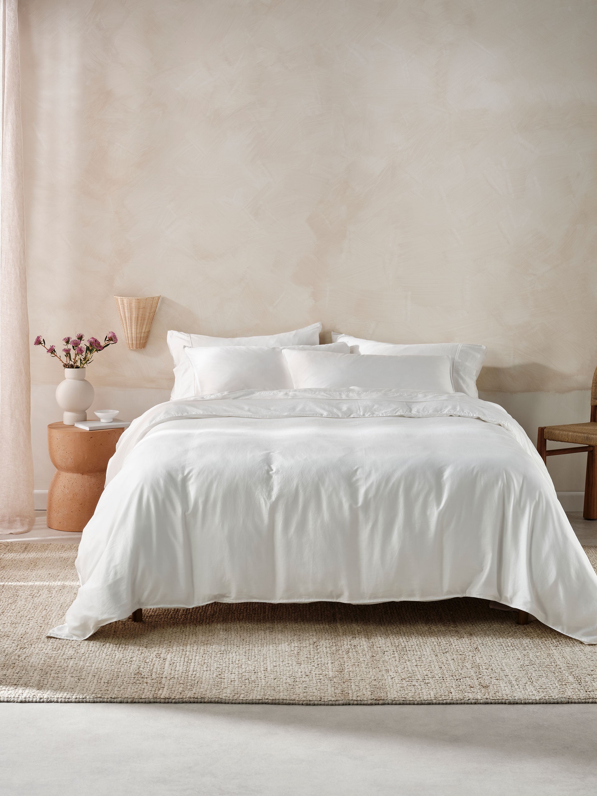 Surf Wash White Quilt Cover Set