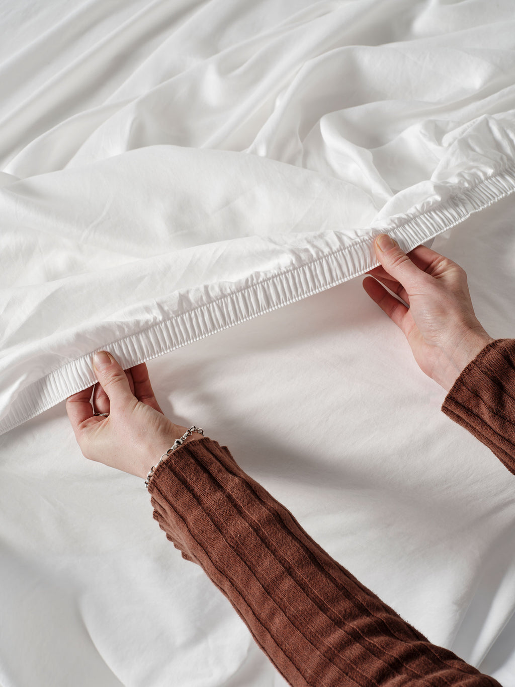 Surf Wash White Sheet Set
