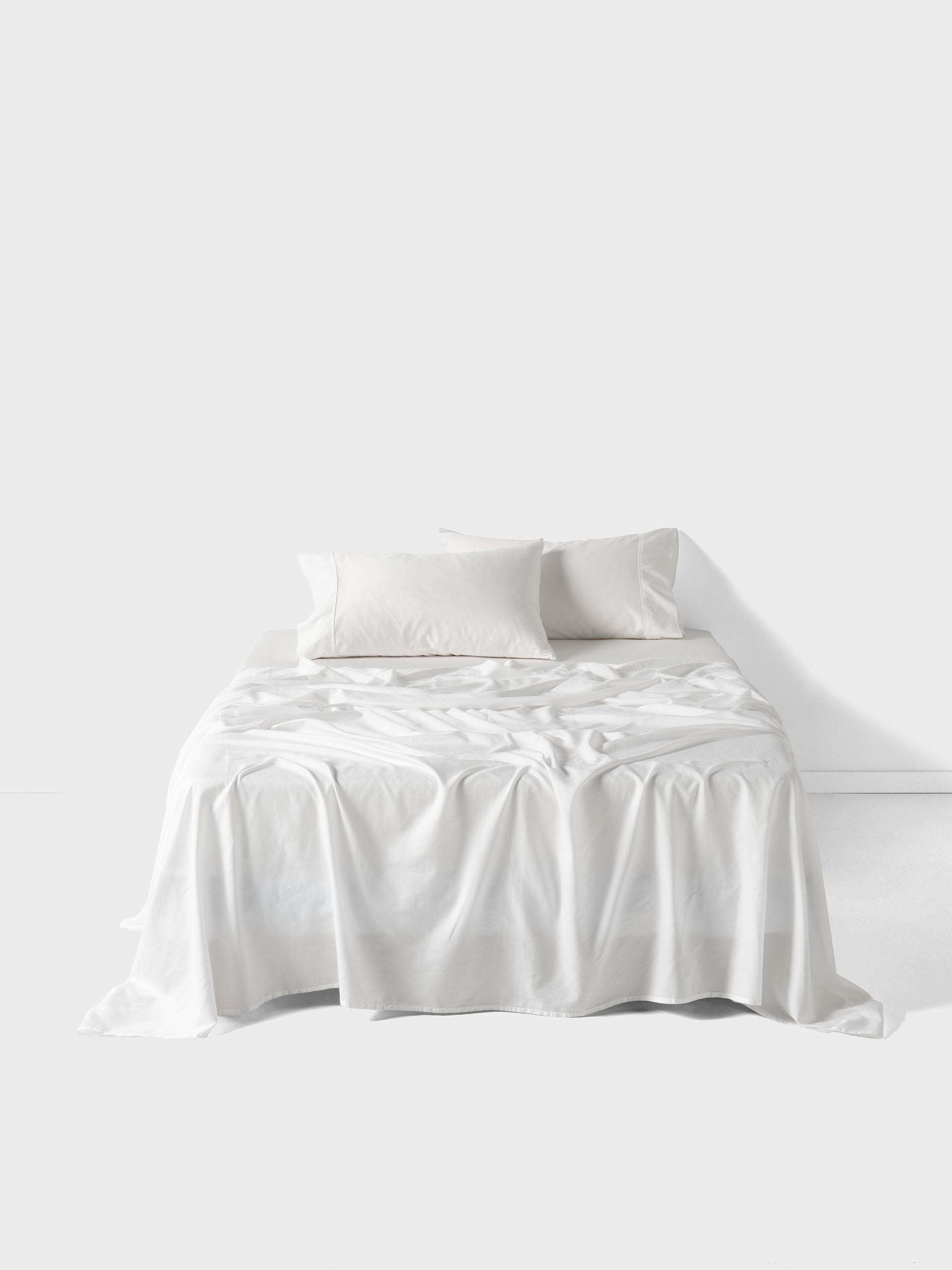 Surf Wash White Sheet Set