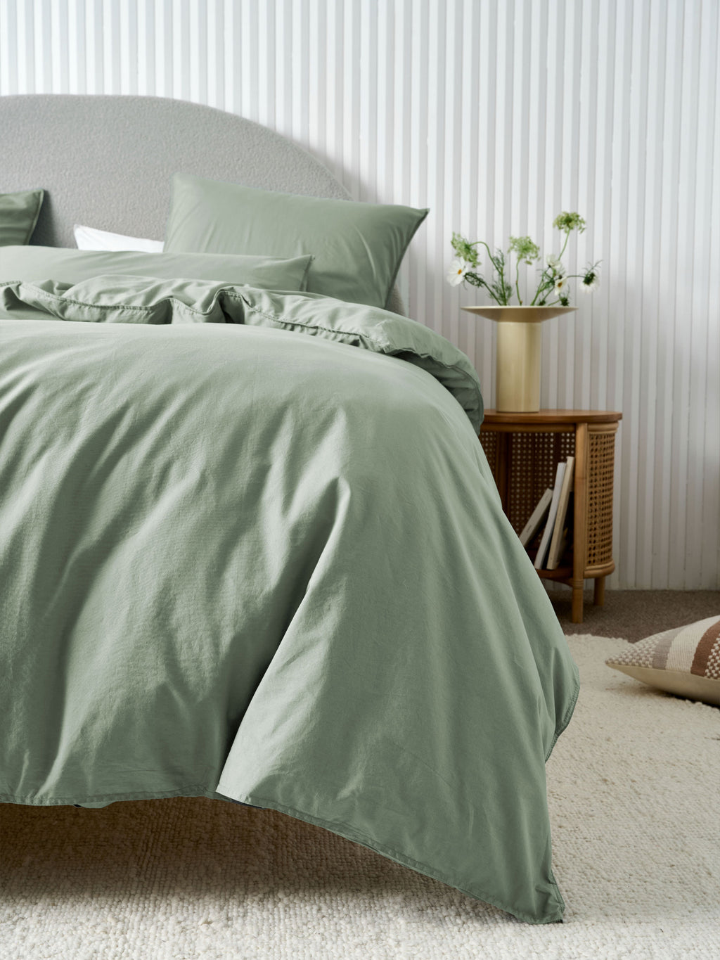 Terra Jade Quilt Cover Set
