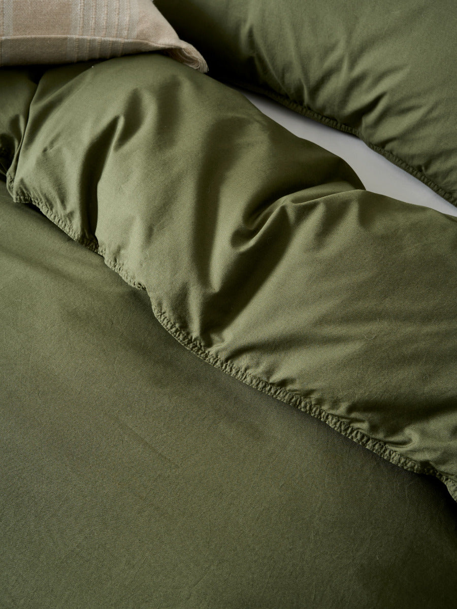 Terra Olive Quilt Cover Set