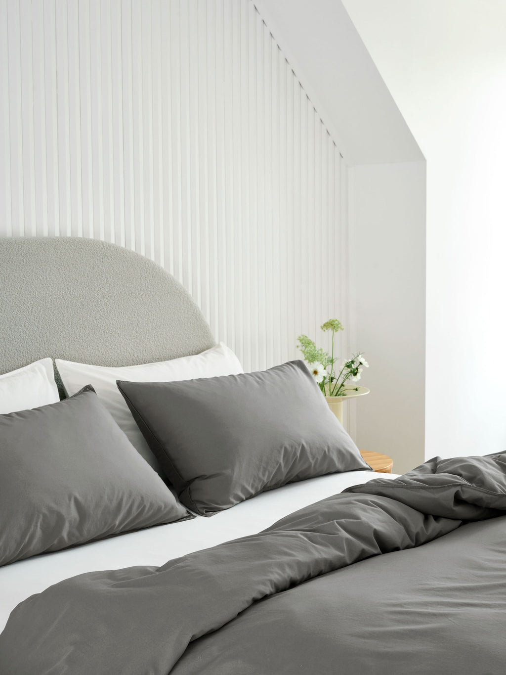 Terra Steel Quilt Cover Set