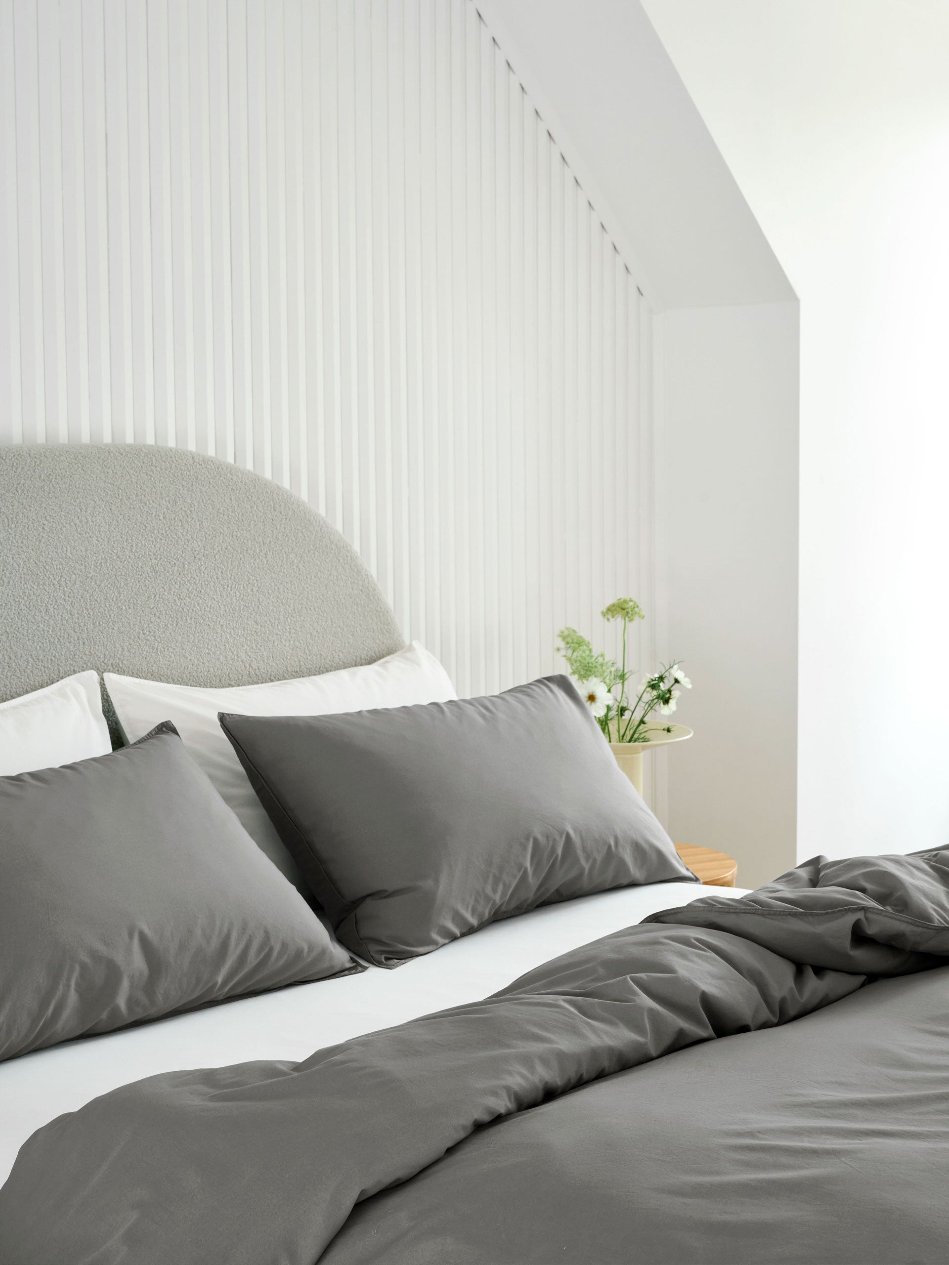 Terra Steel Quilt Cover Set