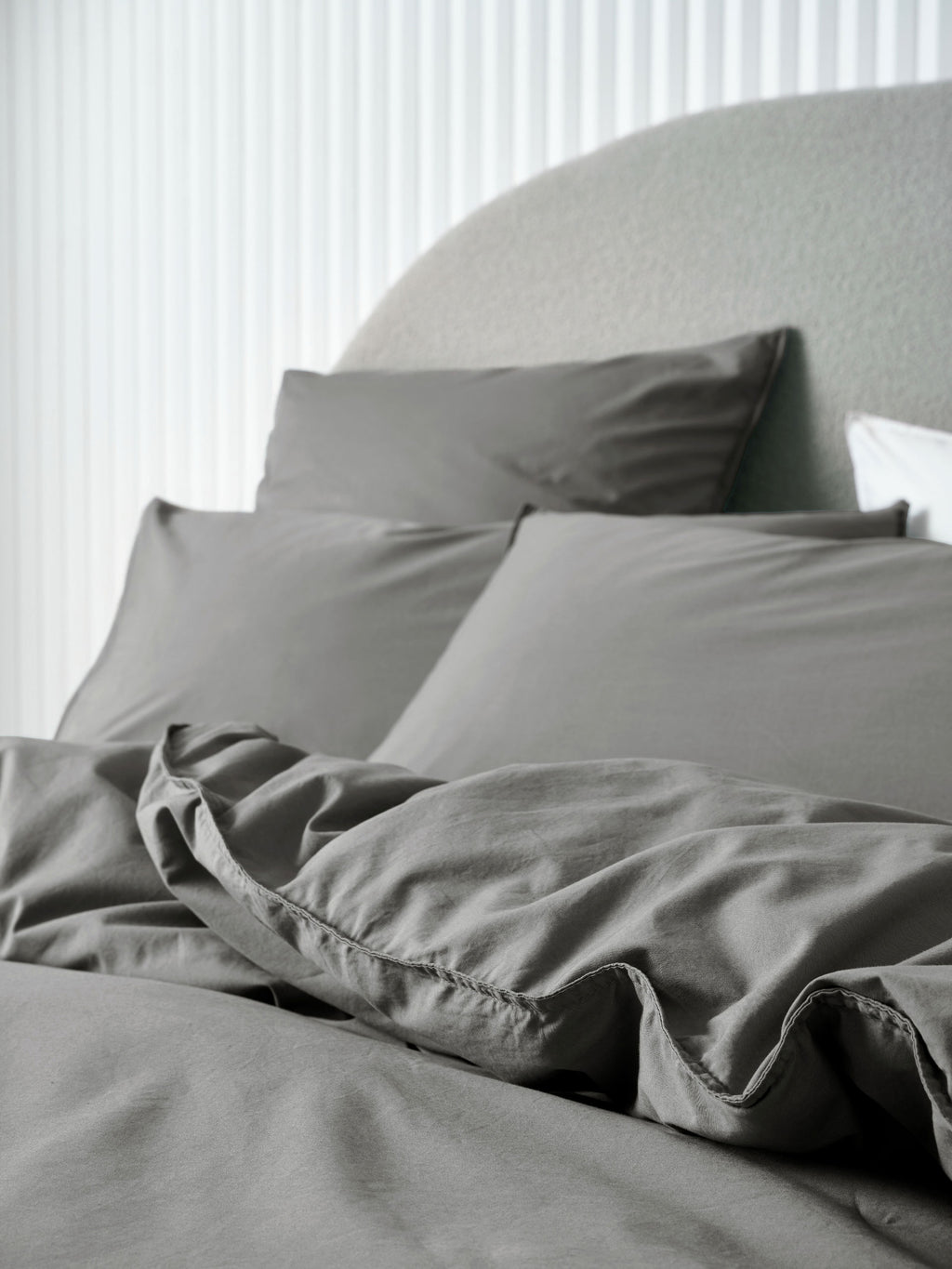 Terra Steel Quilt Cover Set