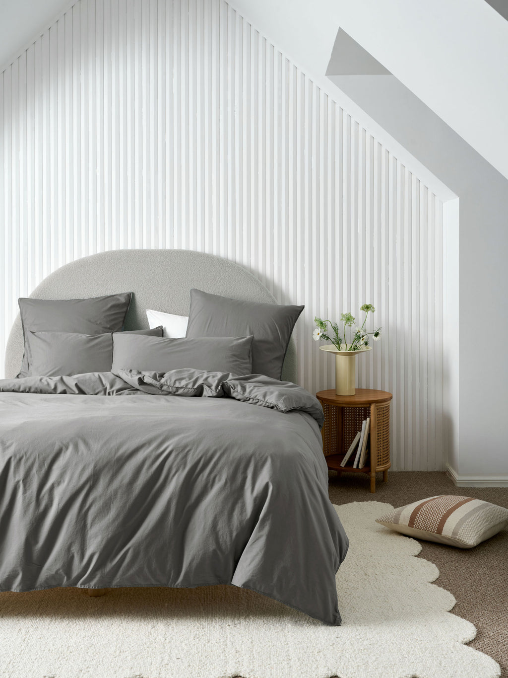 Terra Steel Quilt Cover Set