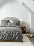Terra Steel Quilt Cover Set