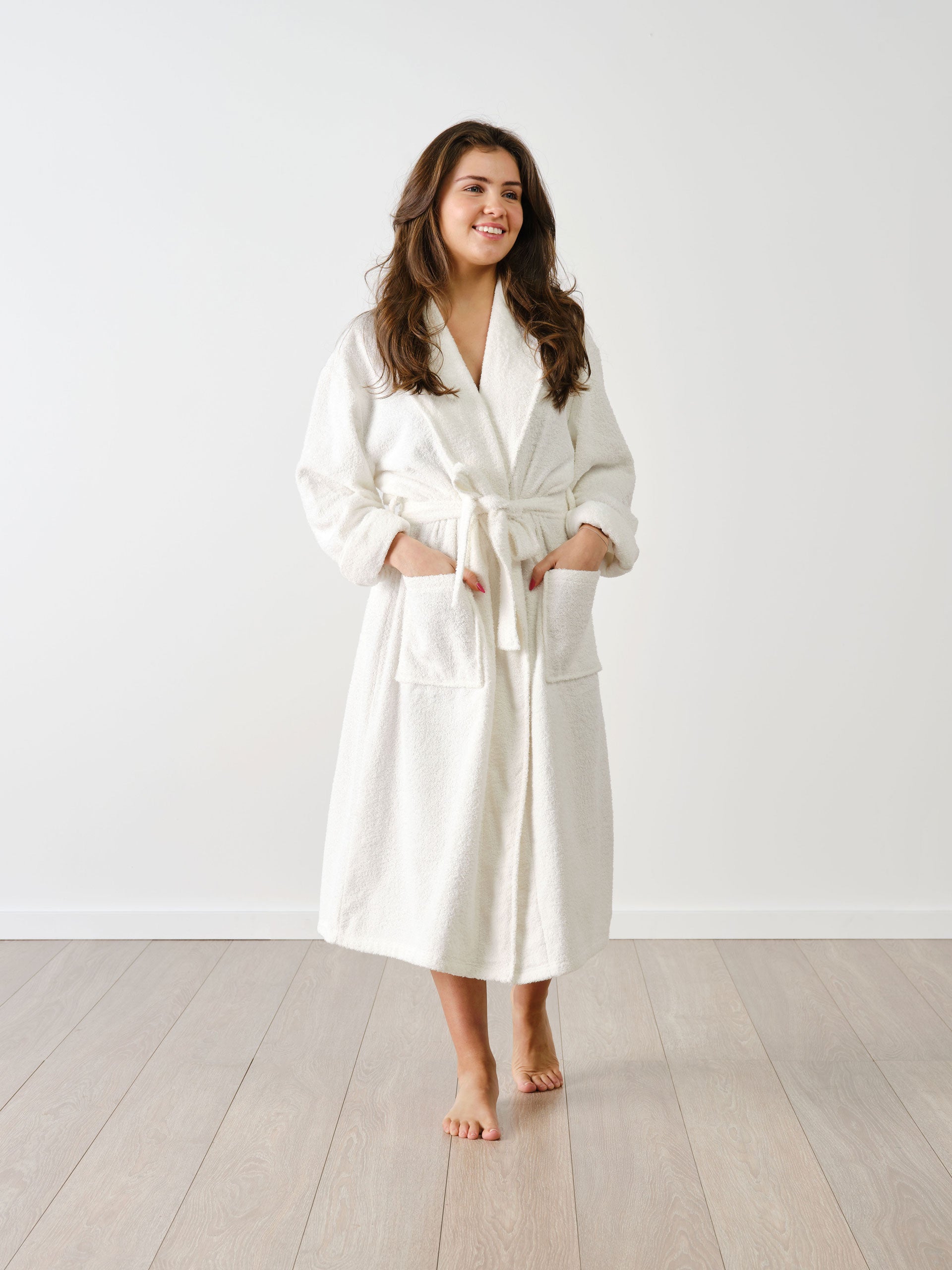Terry White Robe