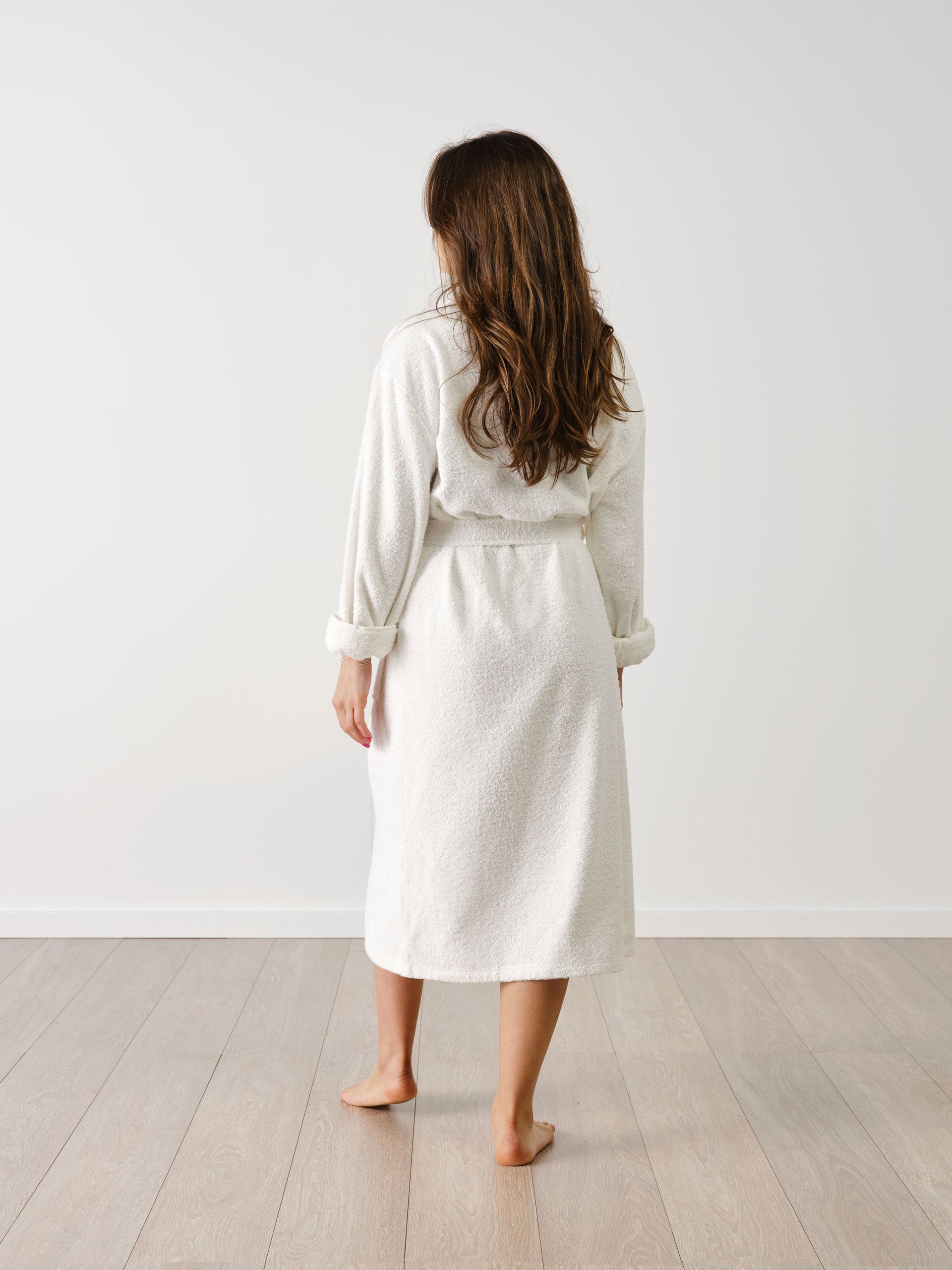 Terry White Robe