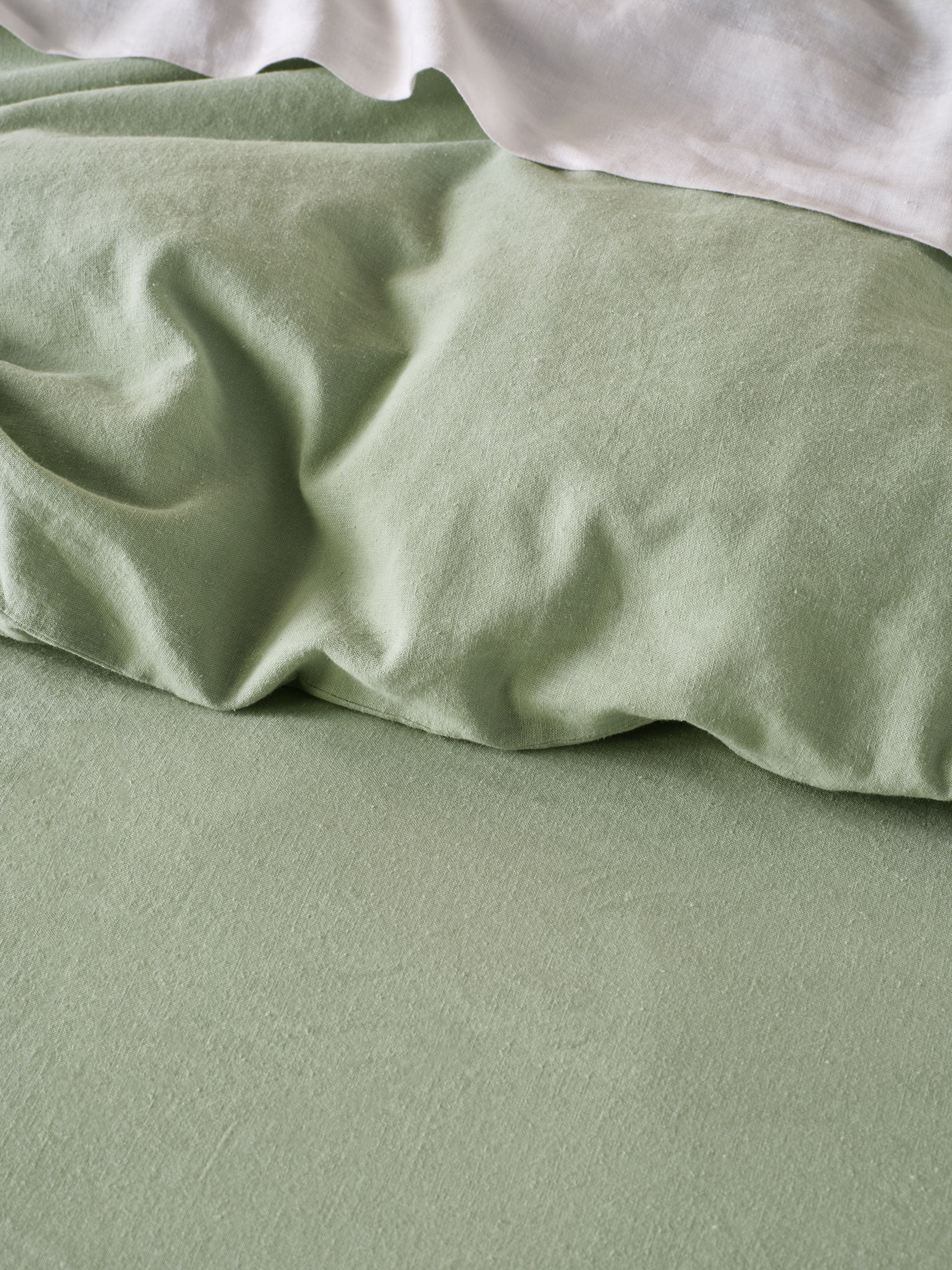 Vintage Ruffle Seaglass Quilt Cover Set