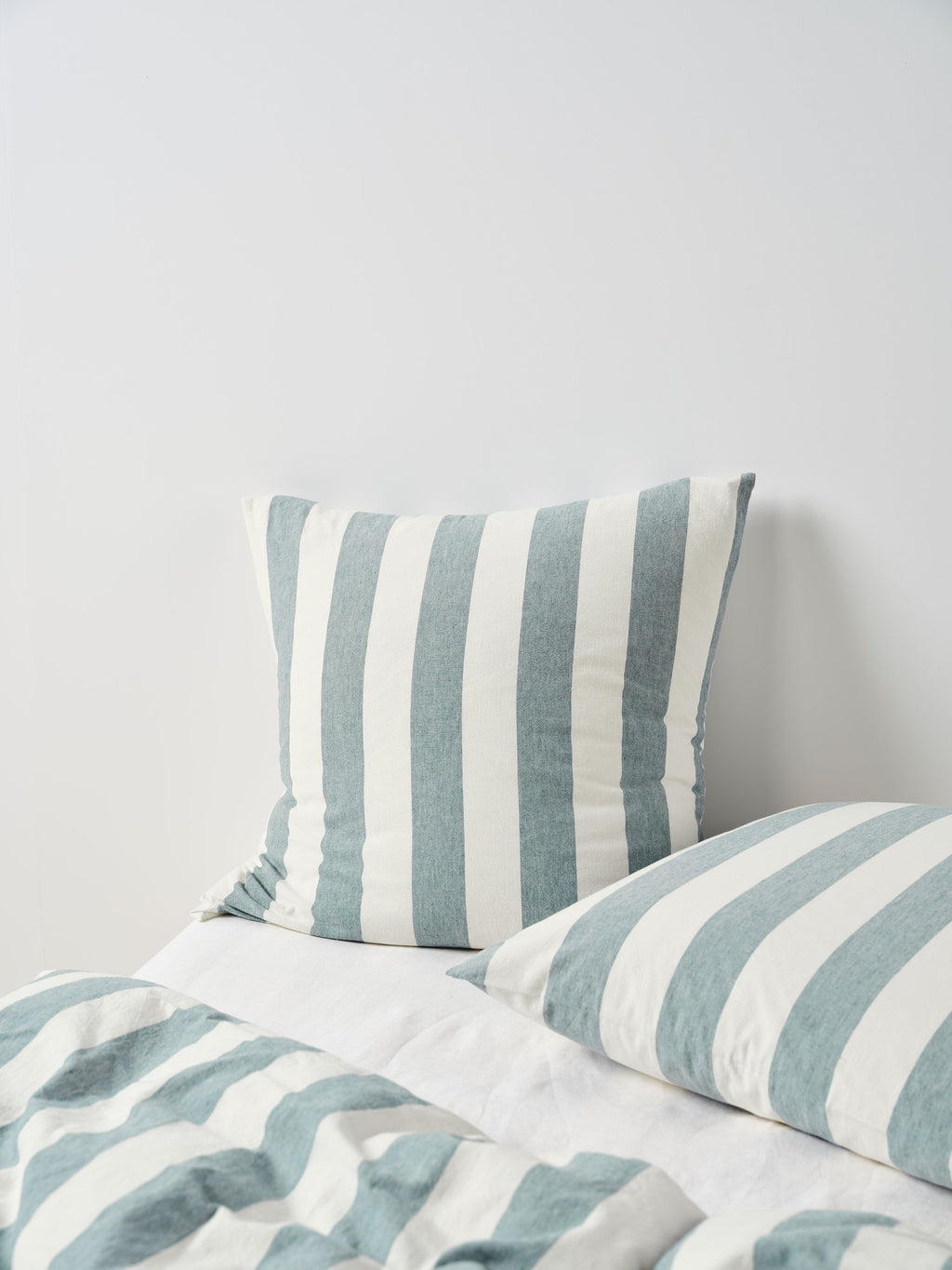 Vintage Stripe Denim European Pillowcase