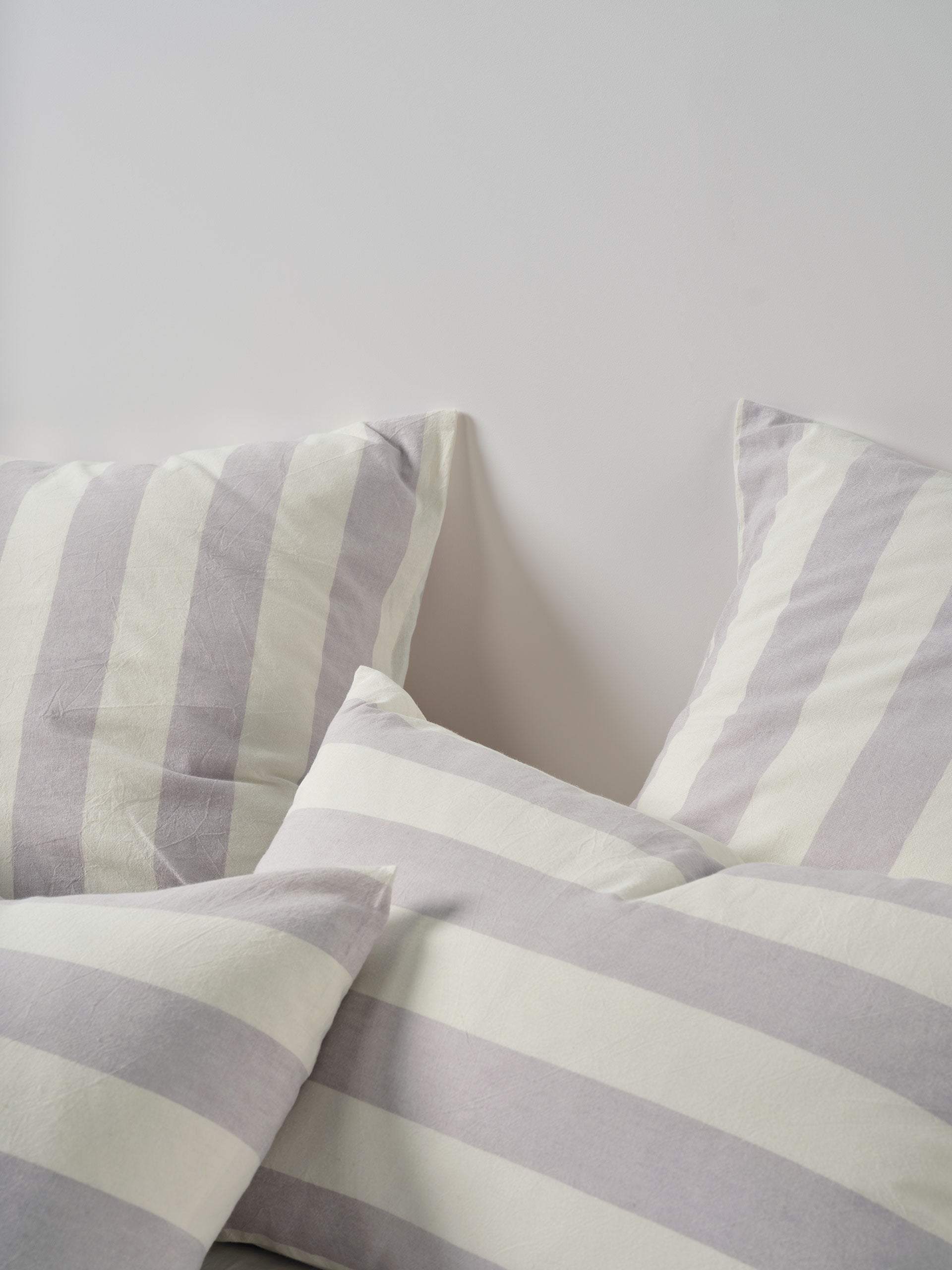 Vintage Stripe Lavender European Pillowcase