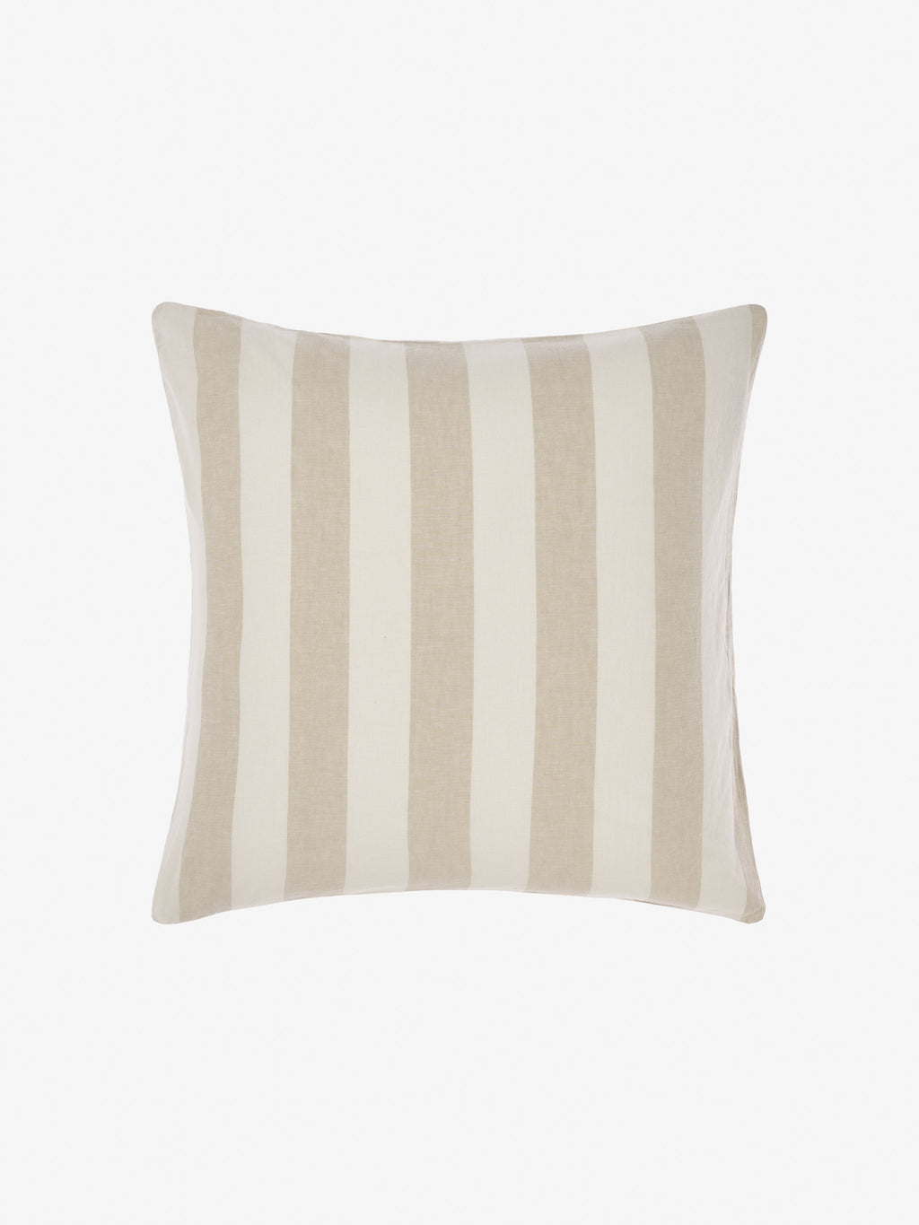 Vintage Stripe Natural European Pillowcase