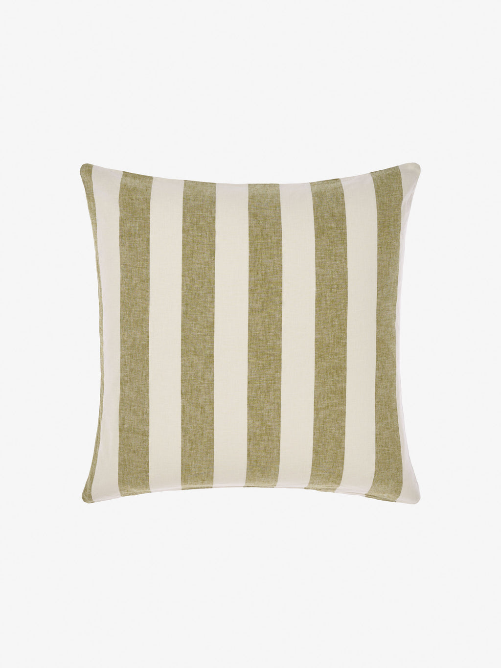 Vintage Stripe Pesto European Pillowcase