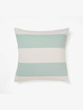 Vintage Wide Stripe Duck Egg European Pillowcase