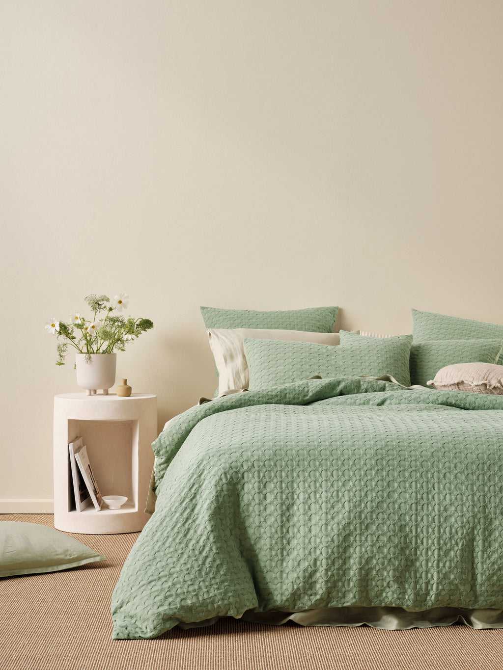 Vista Leaf Quilt Cover Set