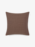 Volley Check Chocolate European Pillowcase