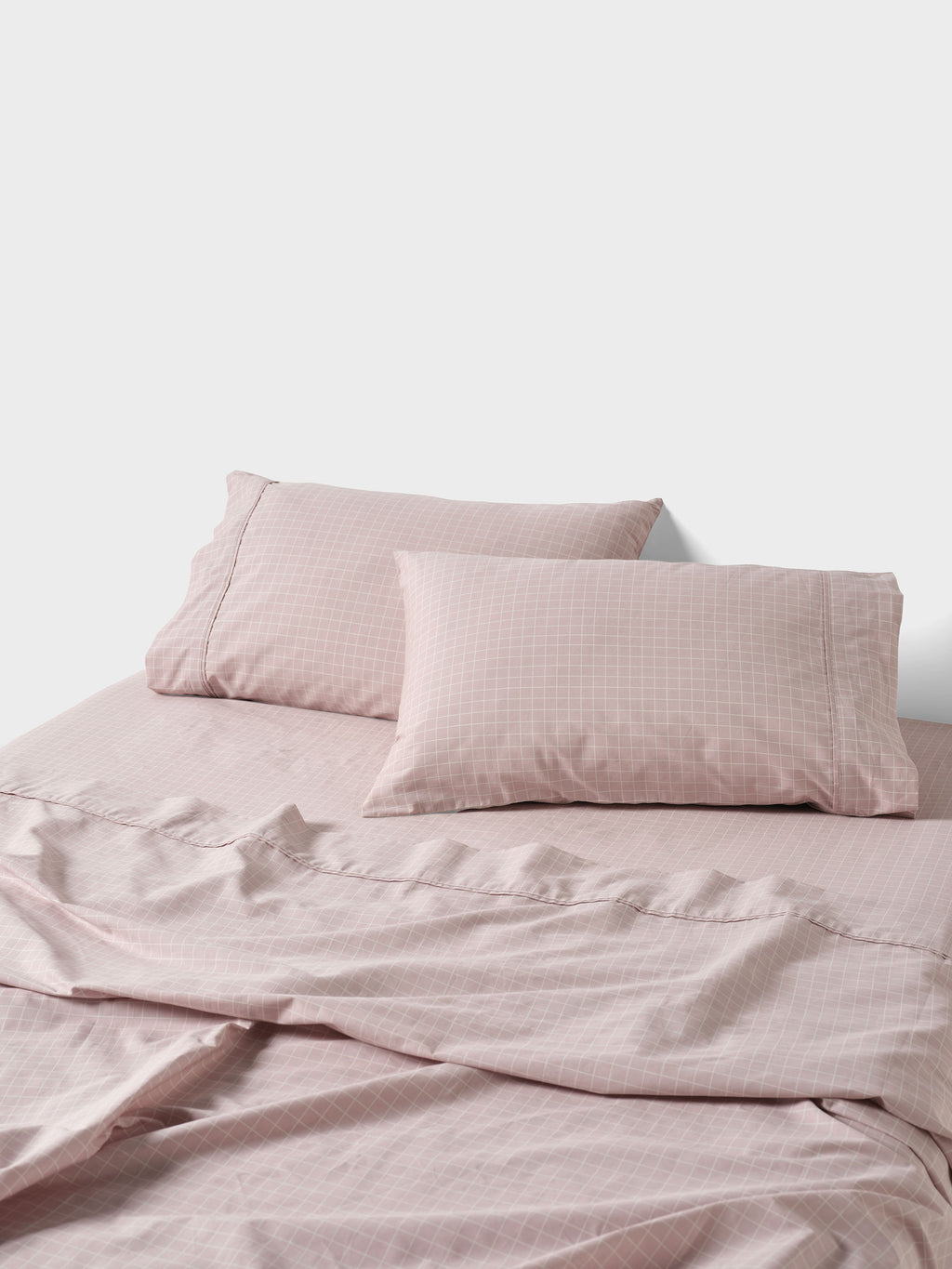 Volley Check Orchid Sheet Set
