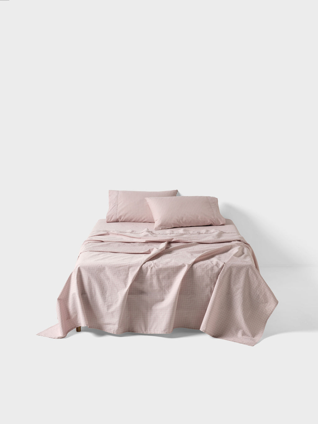 Volley Check Orchid Sheet Set