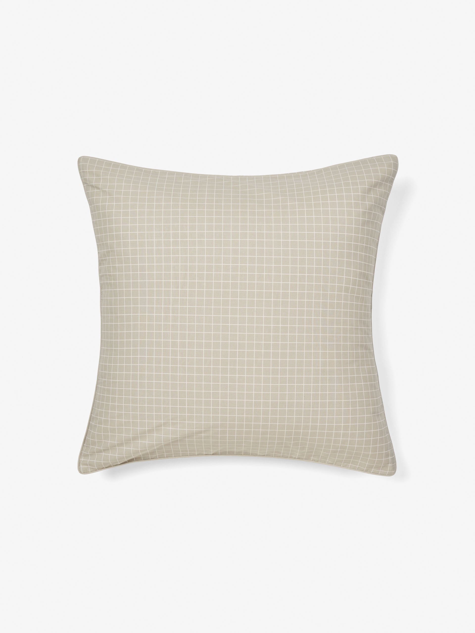 Volley Check Pebble European Pillowcase