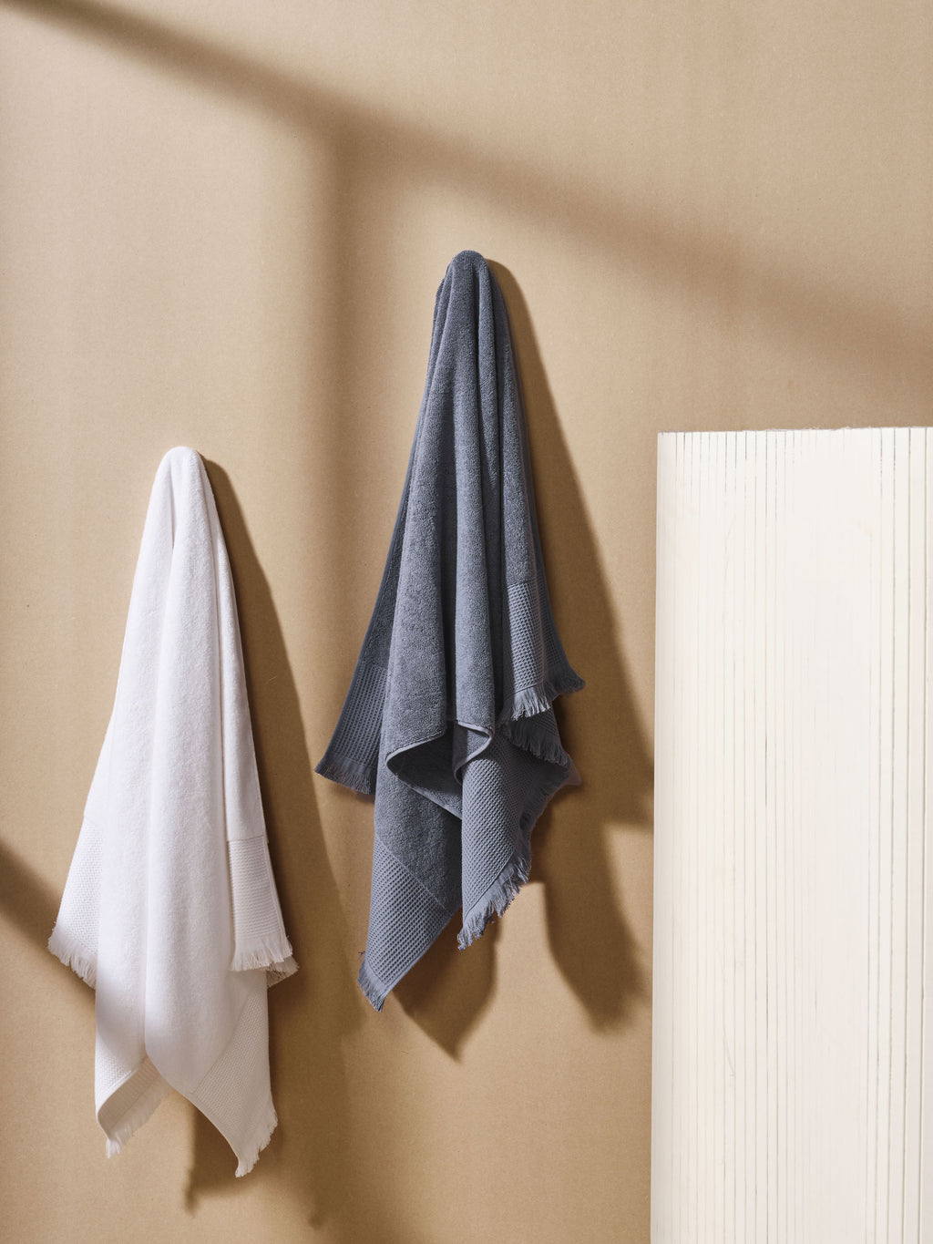 Eden White Bath Mat