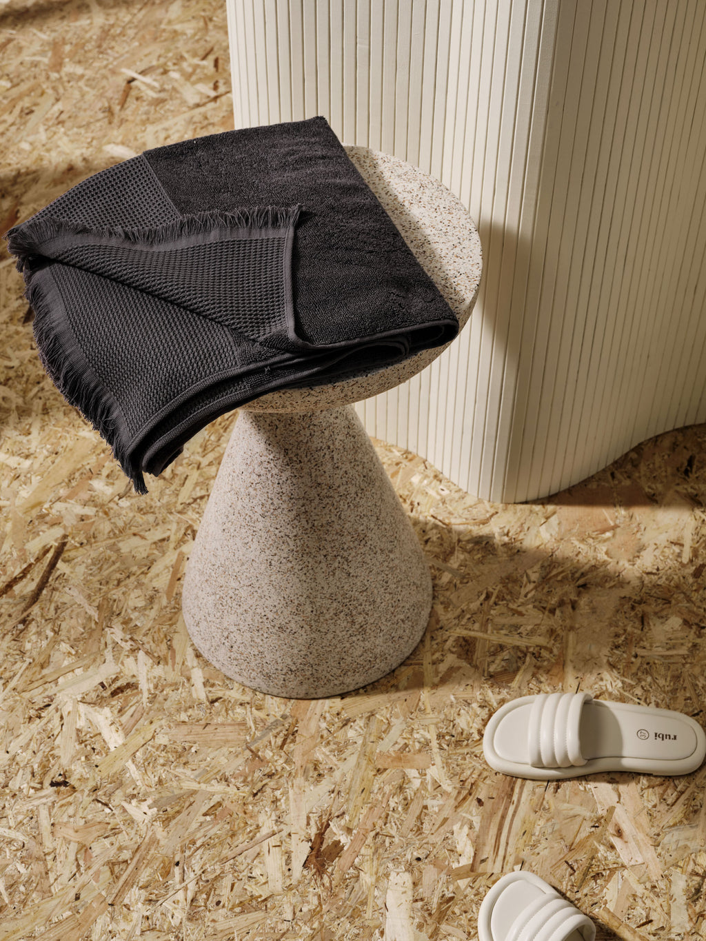 Eden Charcoal Bath Towel