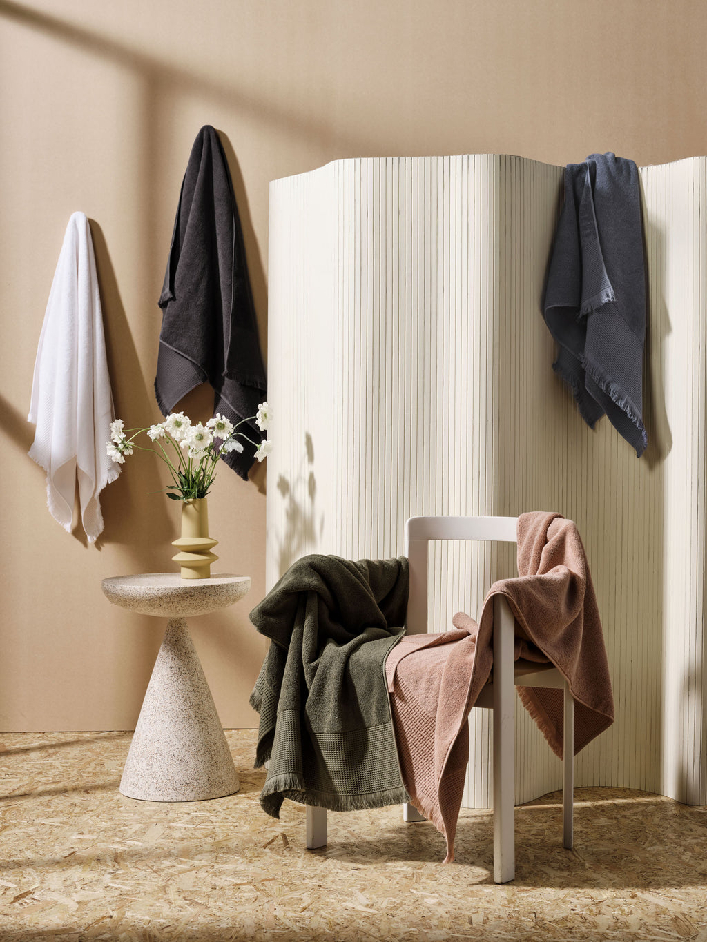 Eden Charcoal Bath Towel