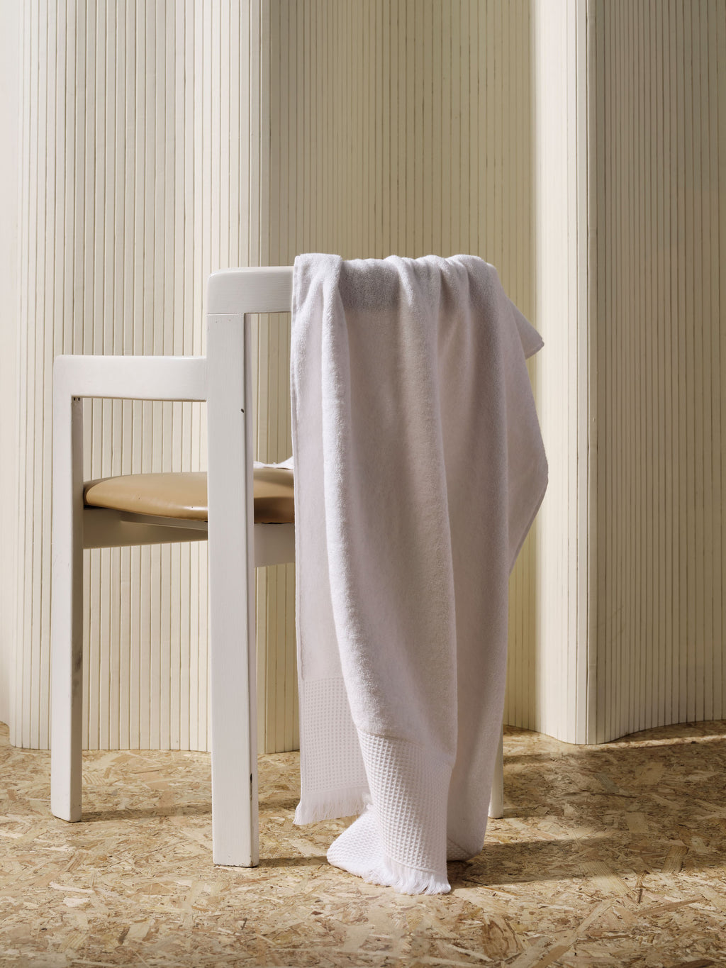 Eden White Bath Mat