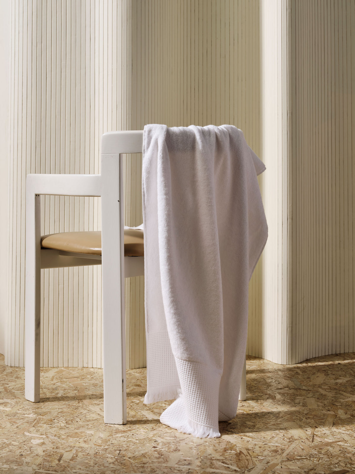 Eden White Bath Mat