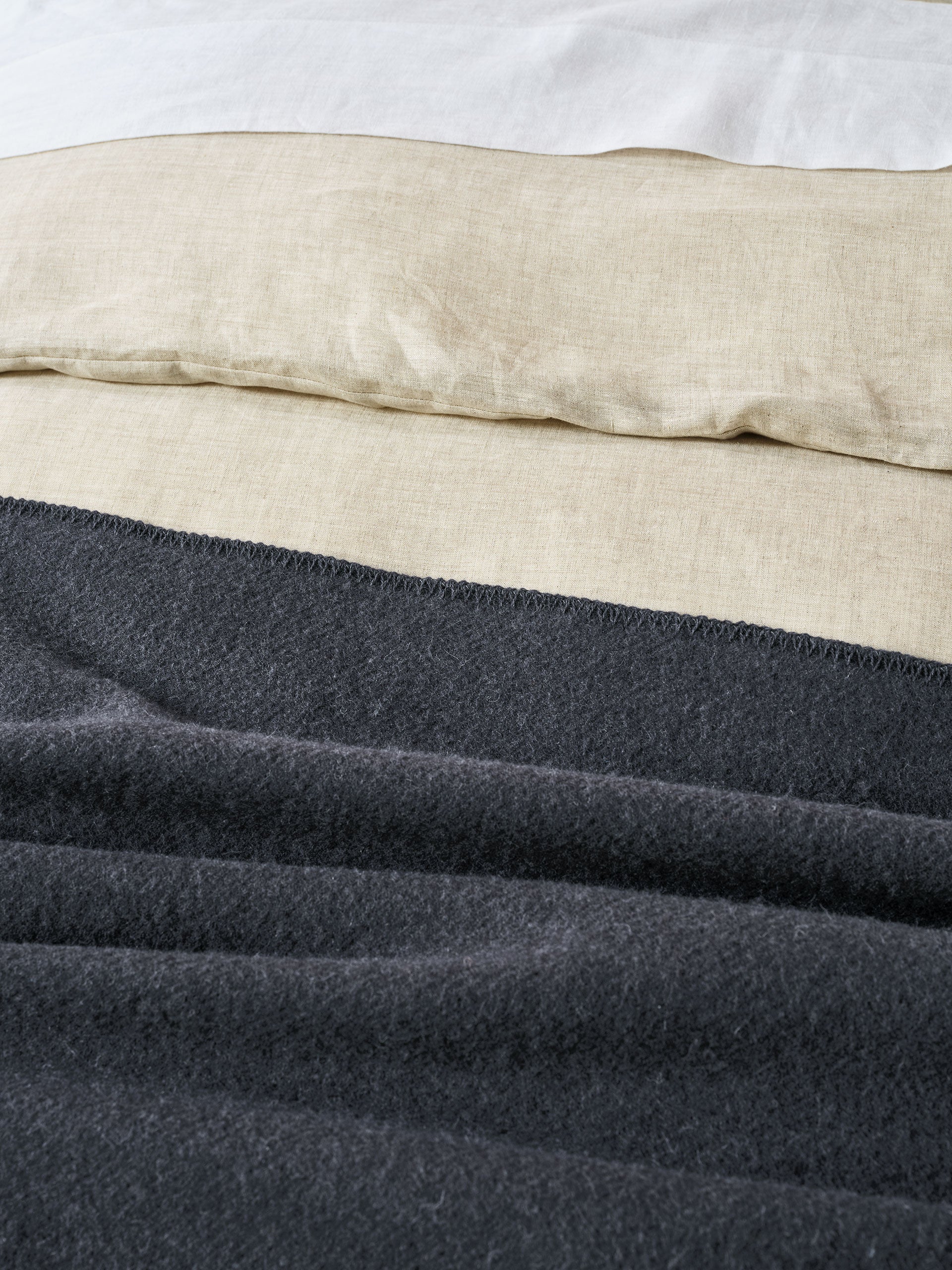 Wool Indigo Blanket