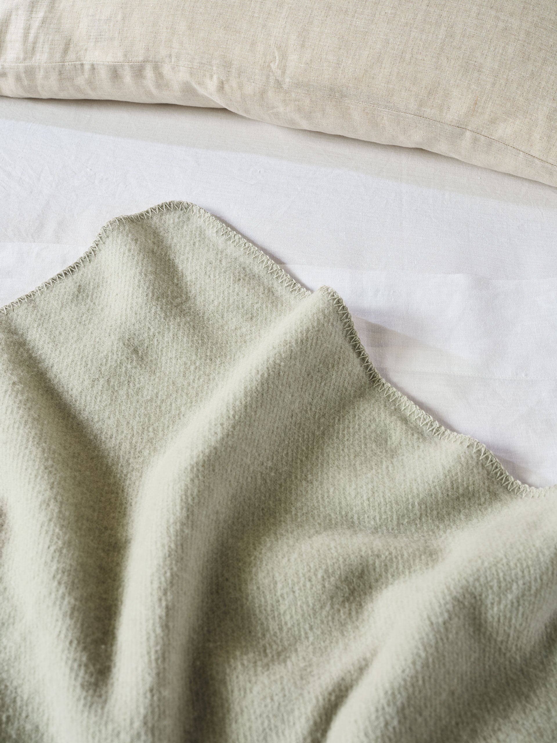 Wool Seafoam Blanket