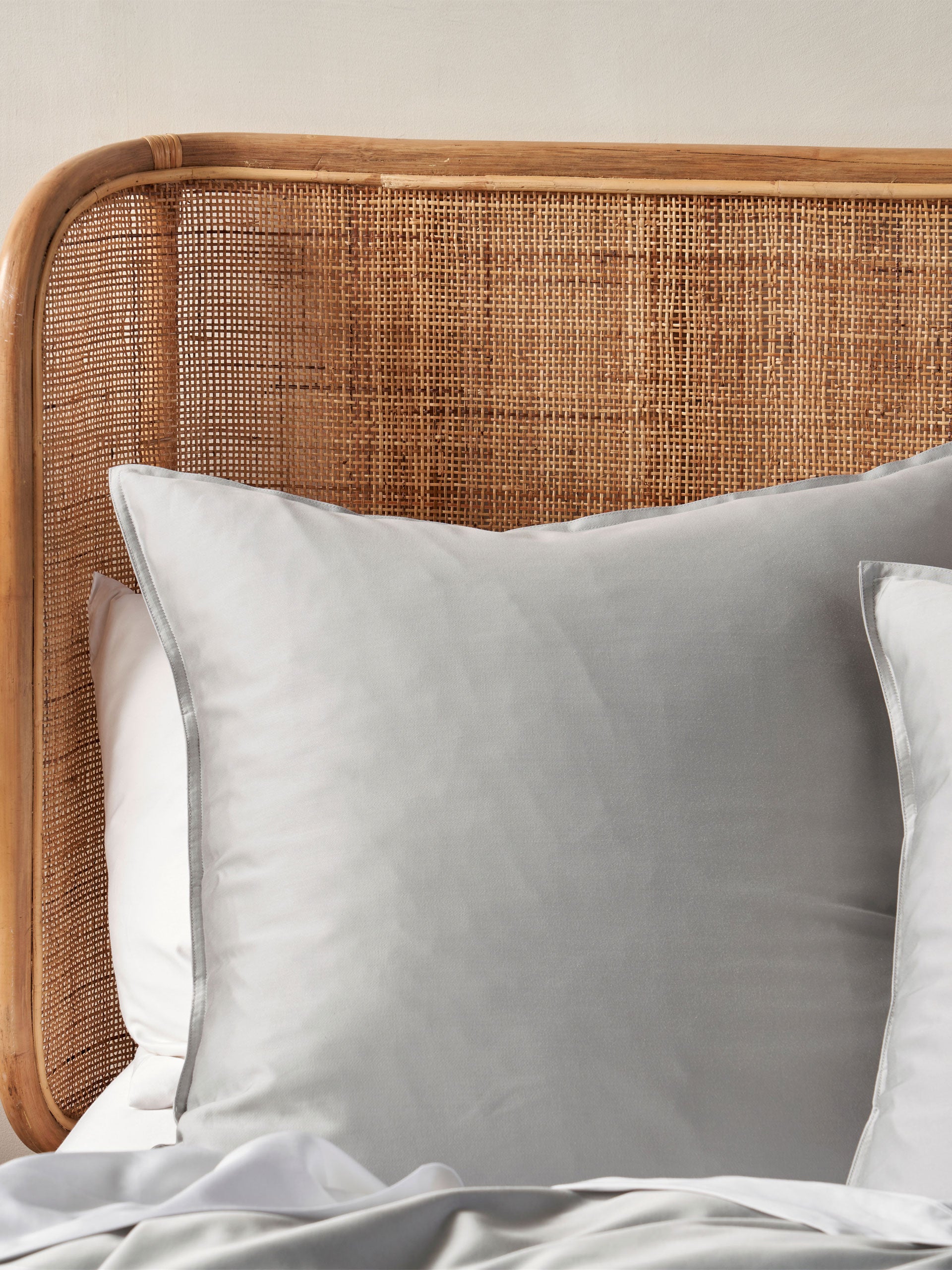 Haven Silver European Pillowcase