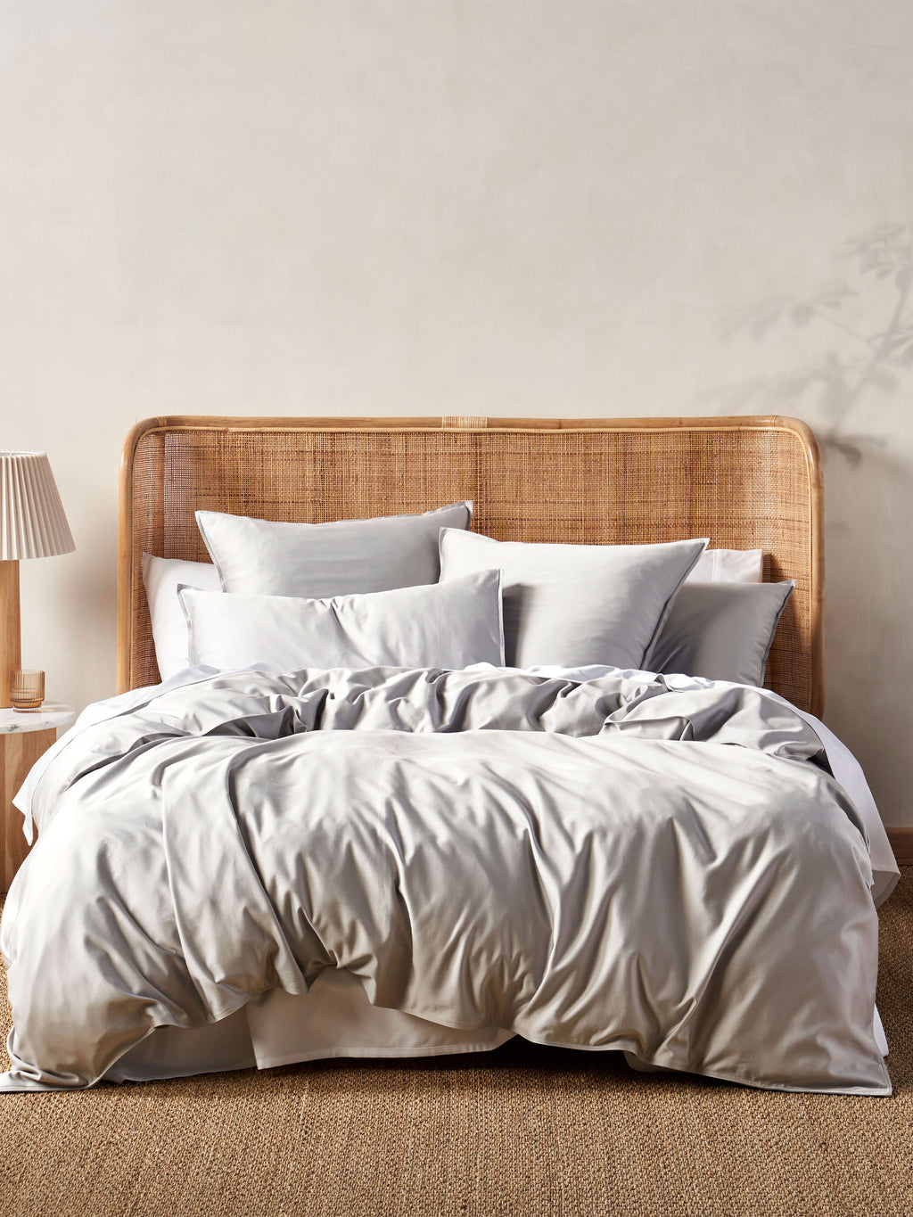 Haven Silver Quilt Cover Set