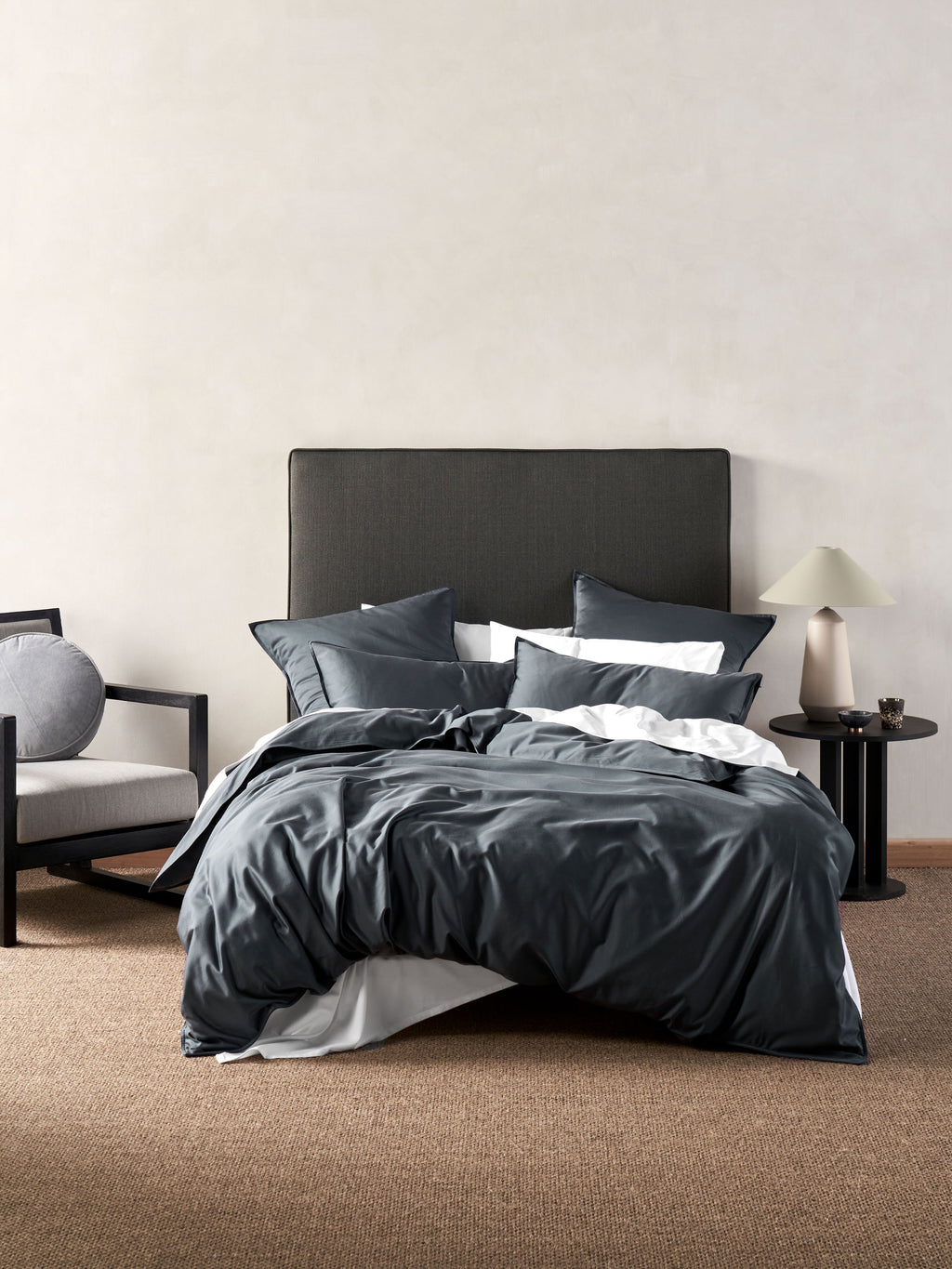 Haven Slate Quilt Cover Set