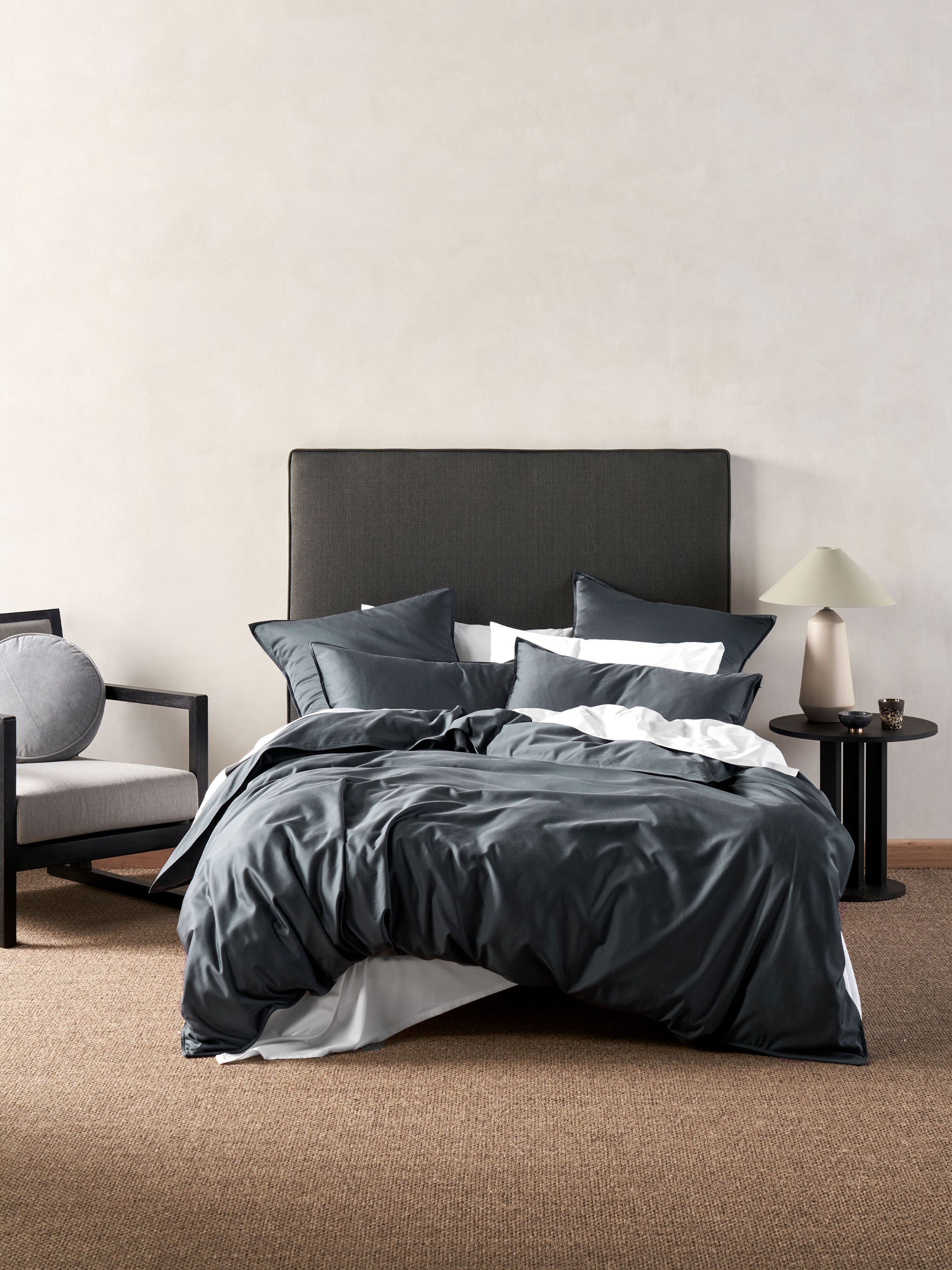 Haven Slate Quilt Cover Set
