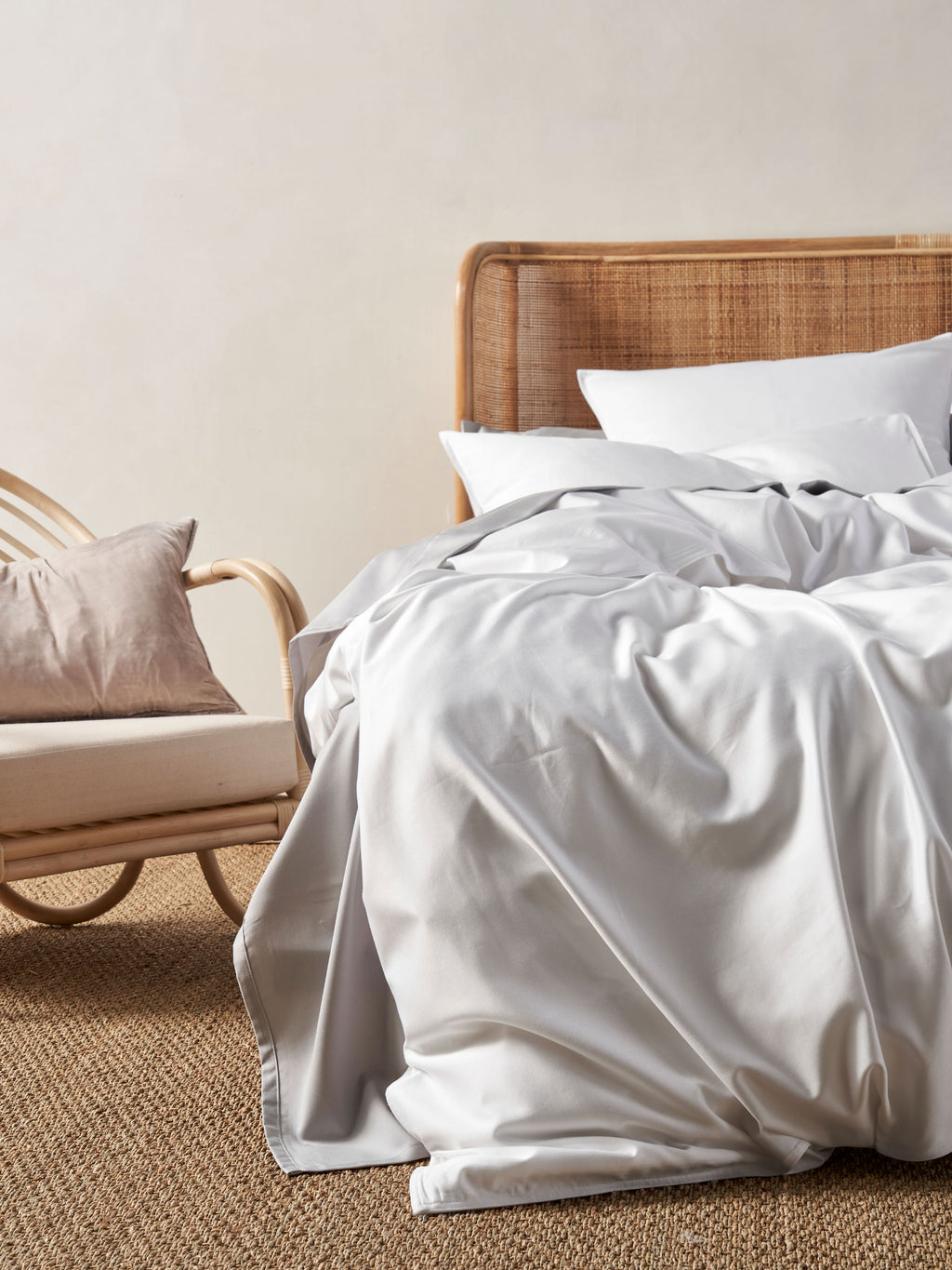 Haven White Quilt Cover Set